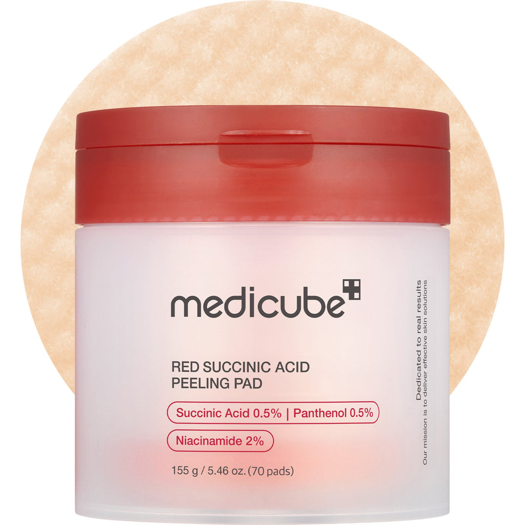 Red Succinic Acid Panthenol Pads G9