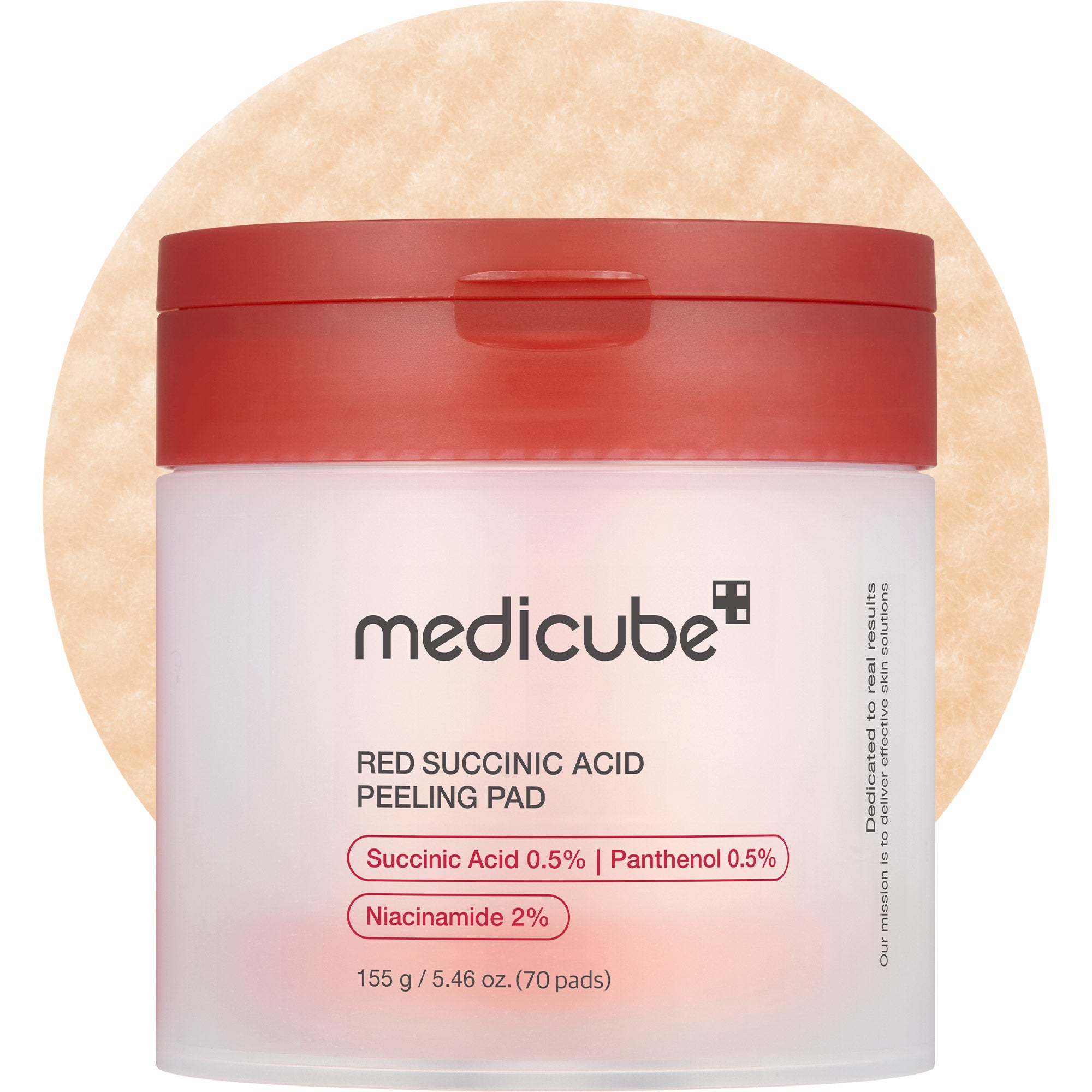 Red Succinic Acid Panthenol Pads G9