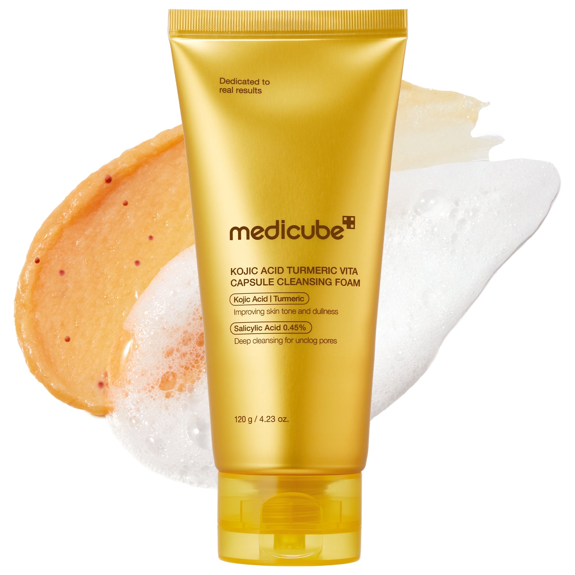Kojic Acid Turmeric Vita Capsule Foam Cleanser M7