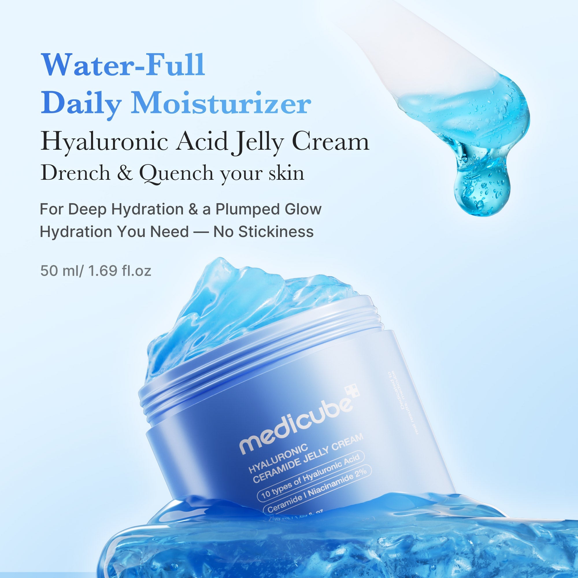 Hyaluronic Ceramide Moisturizing Jelly Cream C0