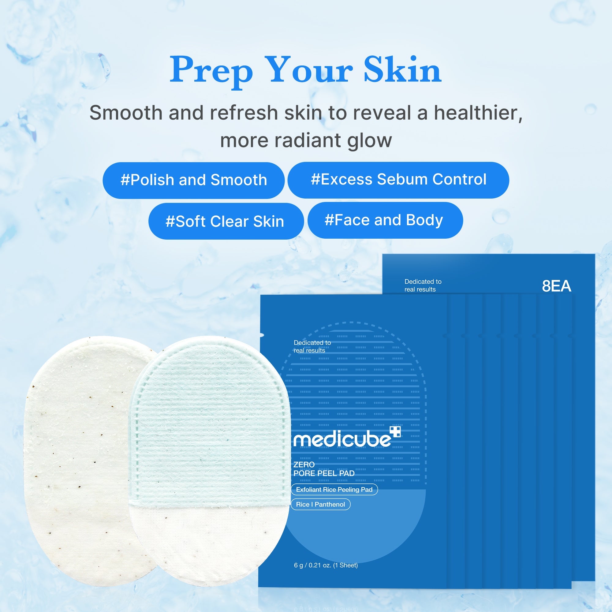 Zero Pore Peeling Pads (8ea) Y1