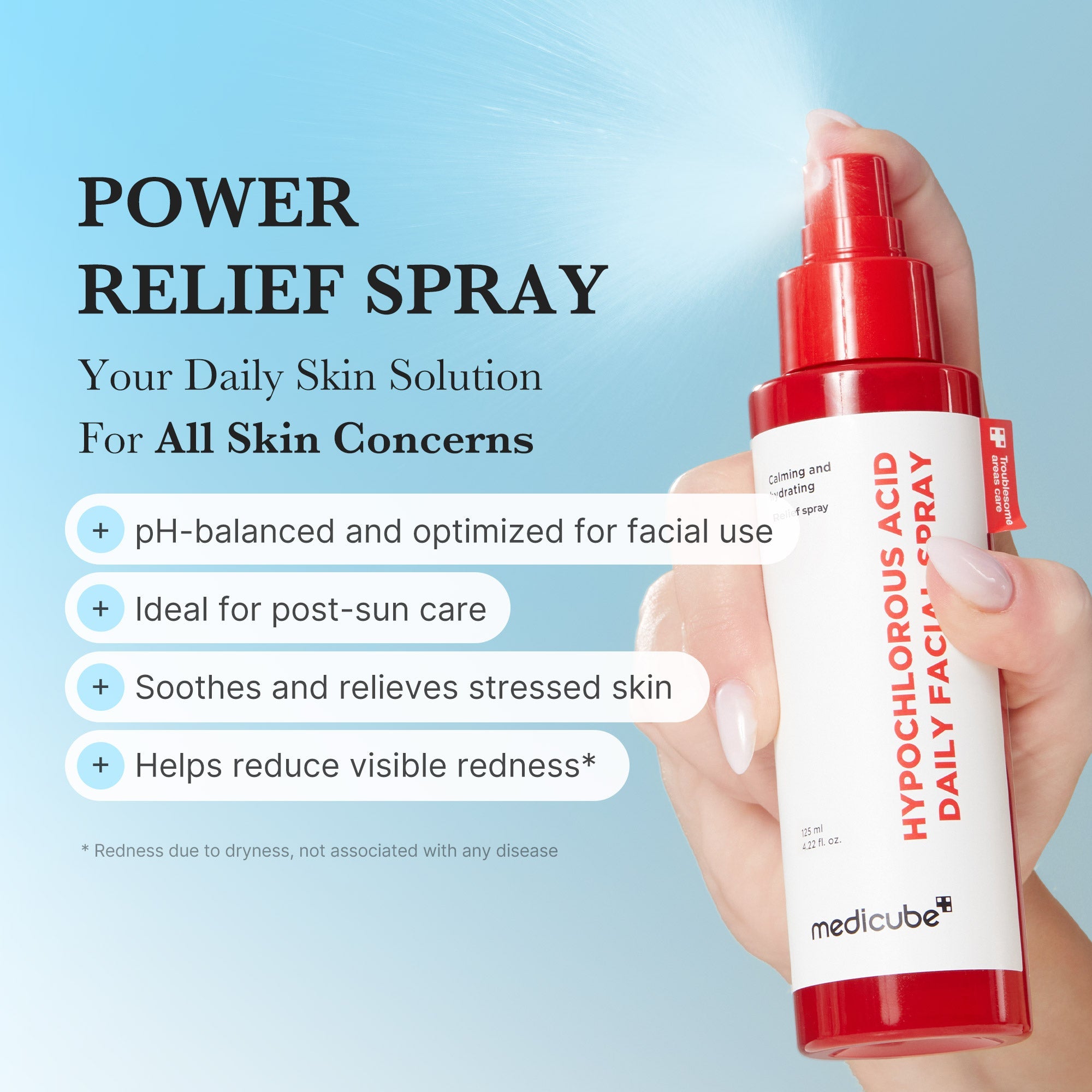 Hypochlorous Acid Power Soothing Spray A2
