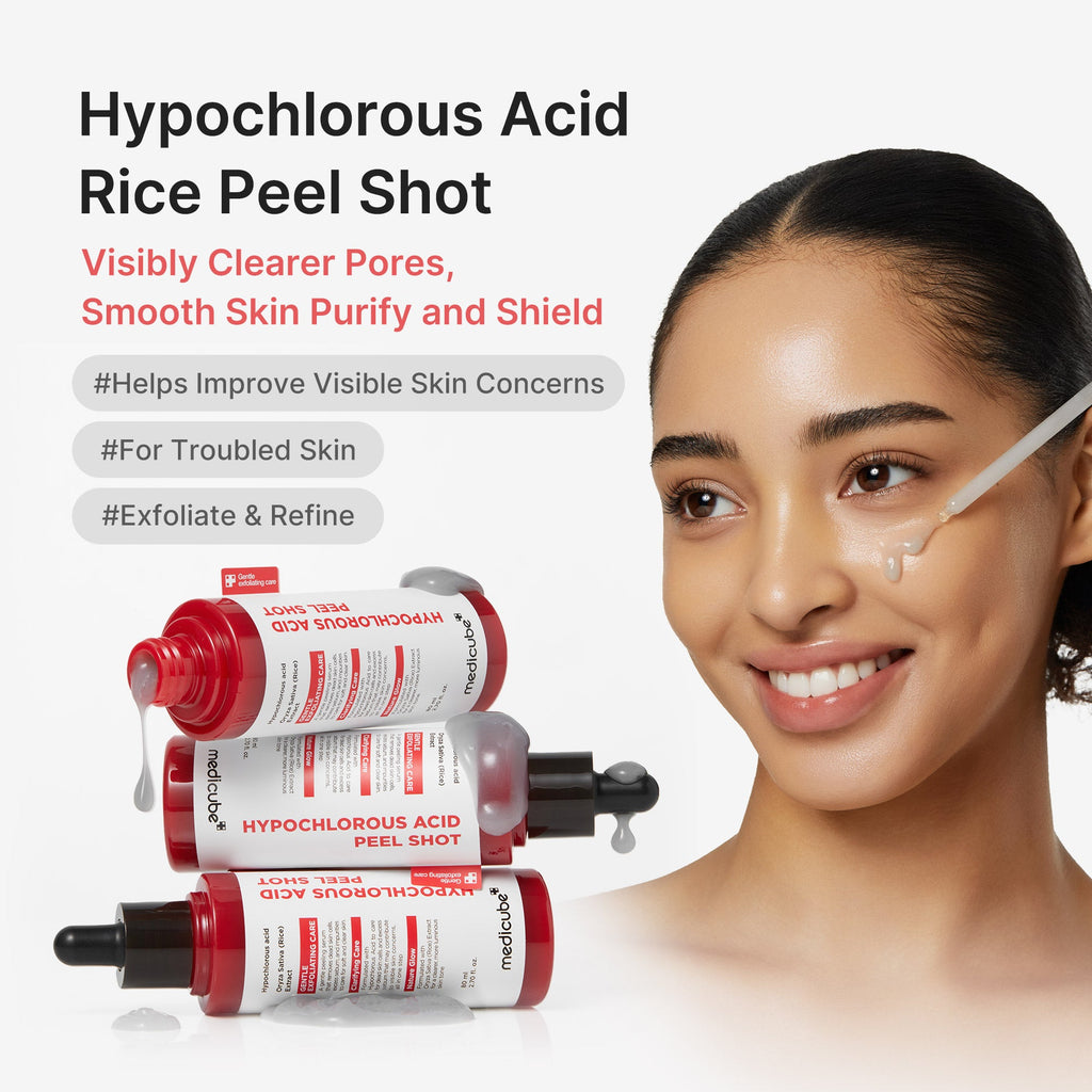 Hypochlorous Acid Rice Peel Shot E0