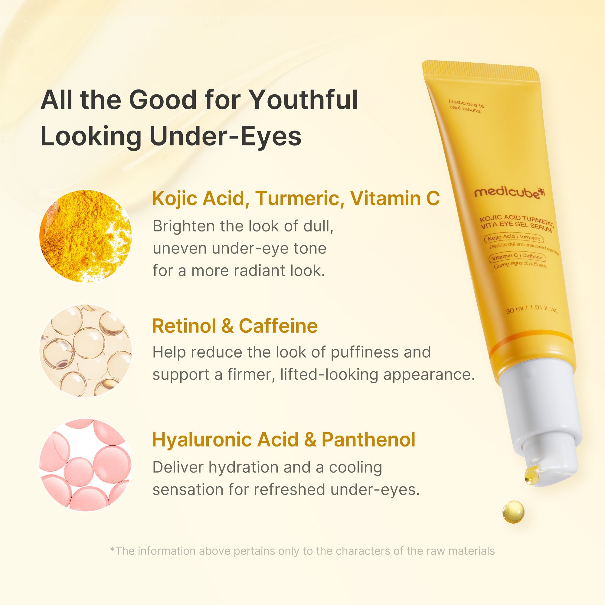 Kojic Acid Tumeric Eye Gel Serum R3