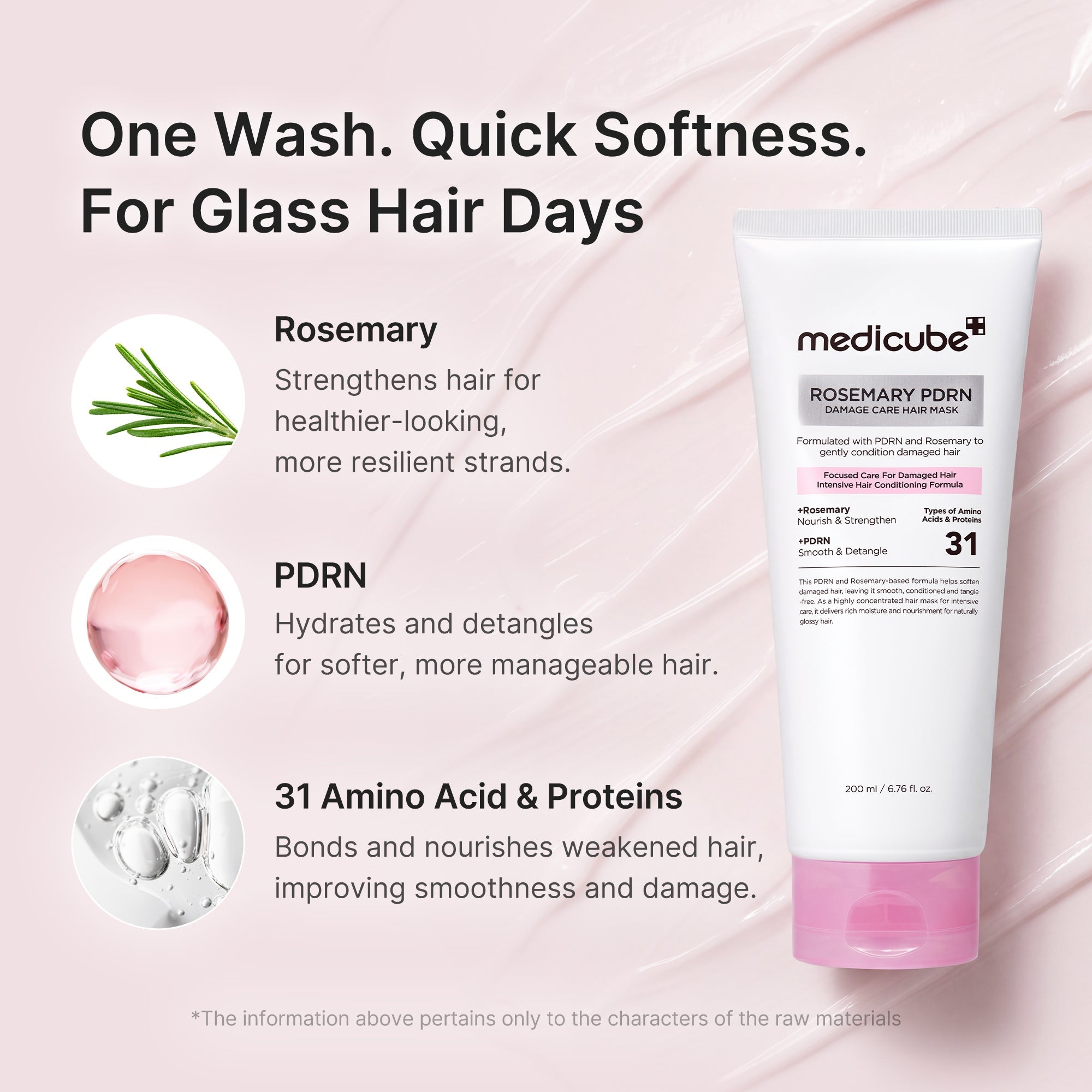 Rosemary PDRN Damage Care Hair Mask H7