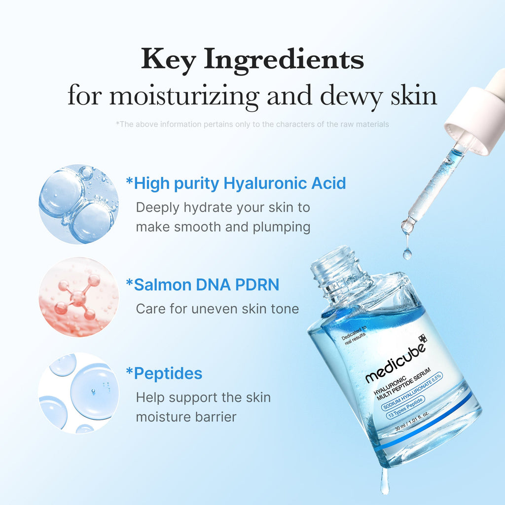 Hyaluronic Multi Peptide PDRN Serum R8