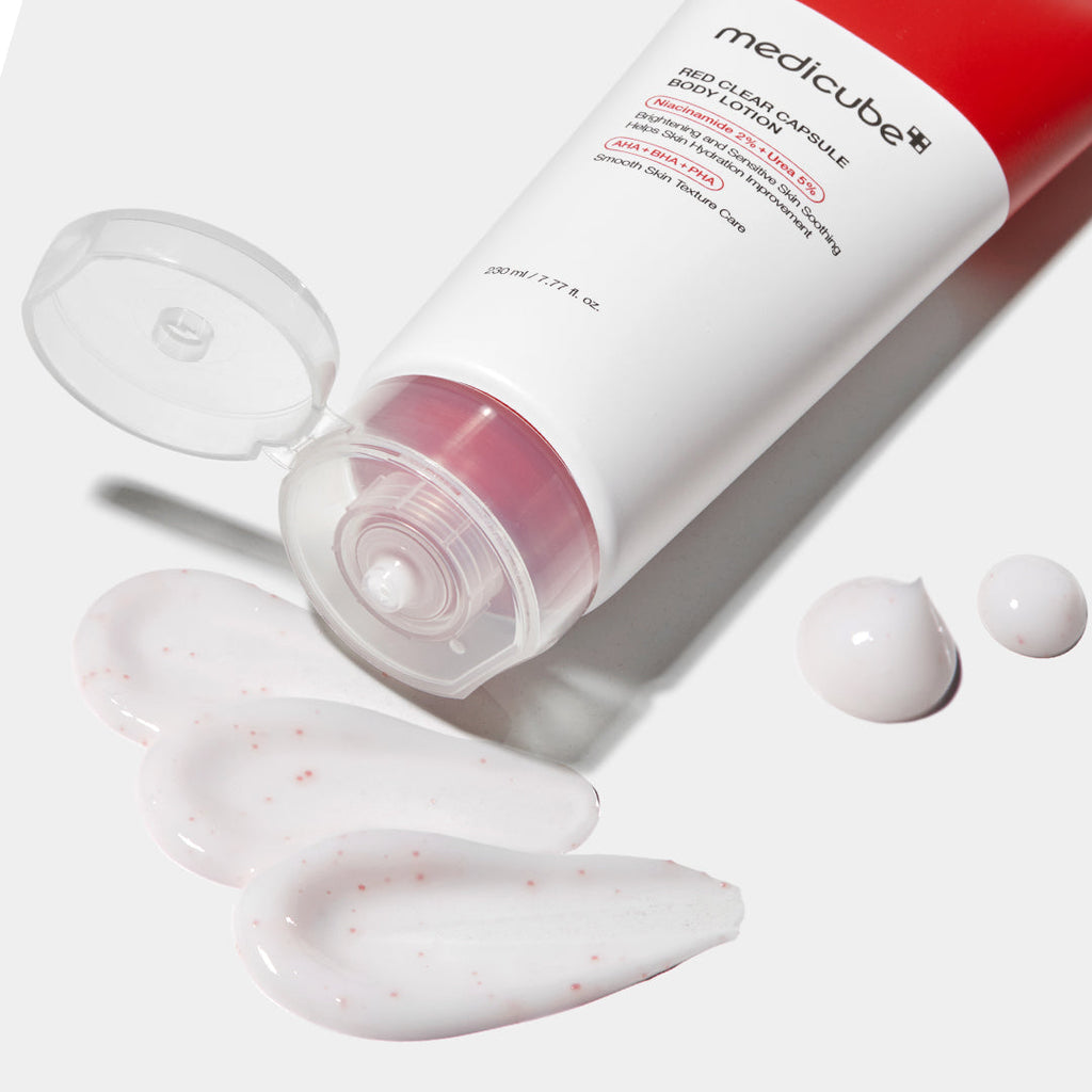 Red Clear Capsule Body Lotion U4
