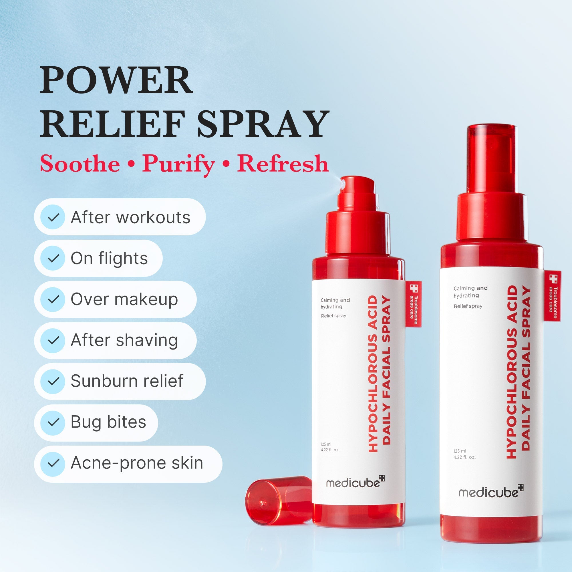 Hypochlorous Acid Power Soothing Spray A2