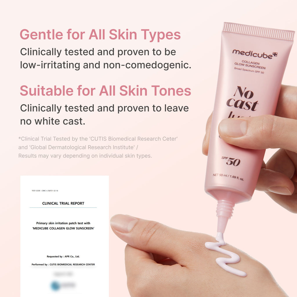 No Cast Just Glow Collagen Sunscreen X2