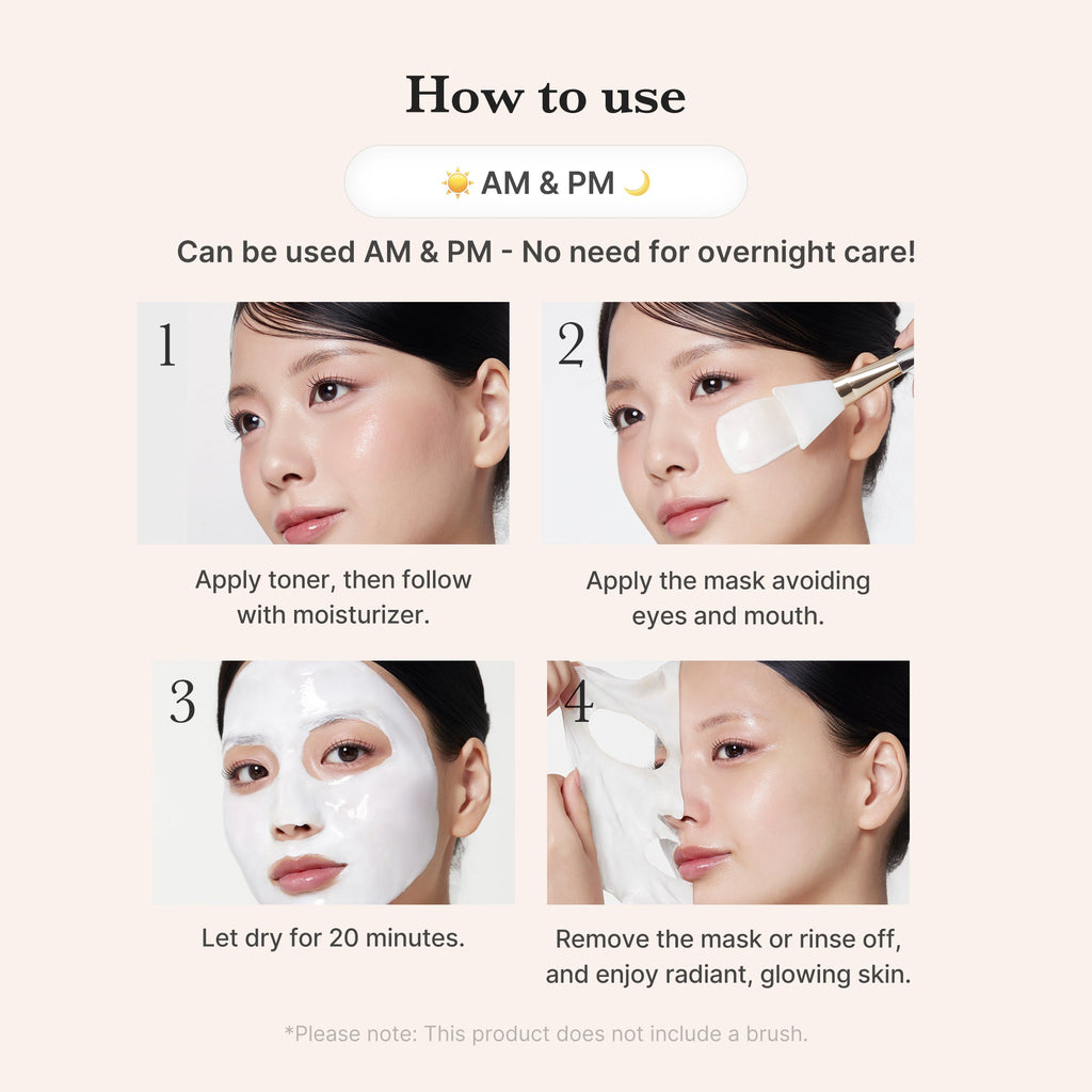 Collagen Milky Glow Daytime Wrapping Mask Q3