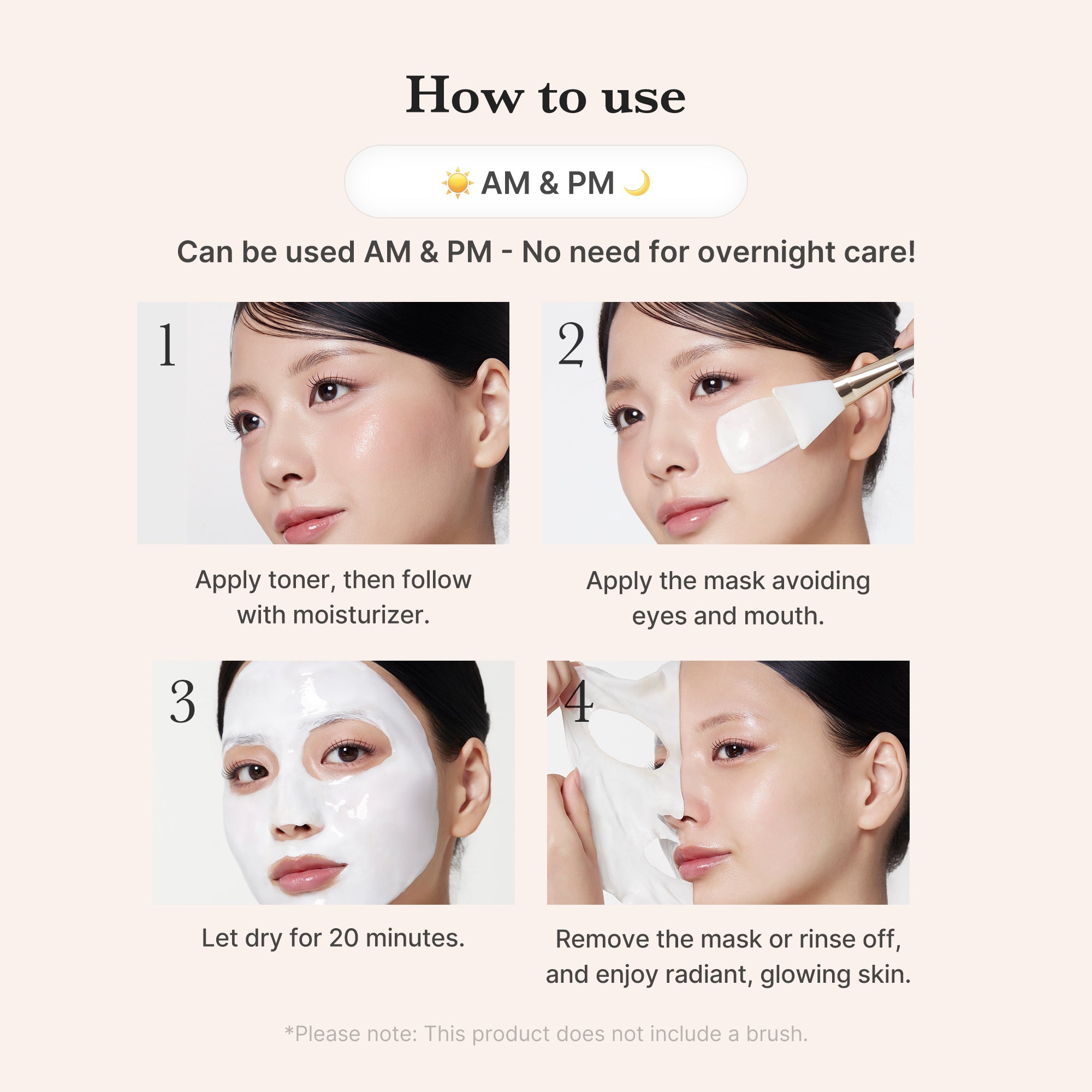 Collagen Milky Glow Daytime Wrapping Mask Q3