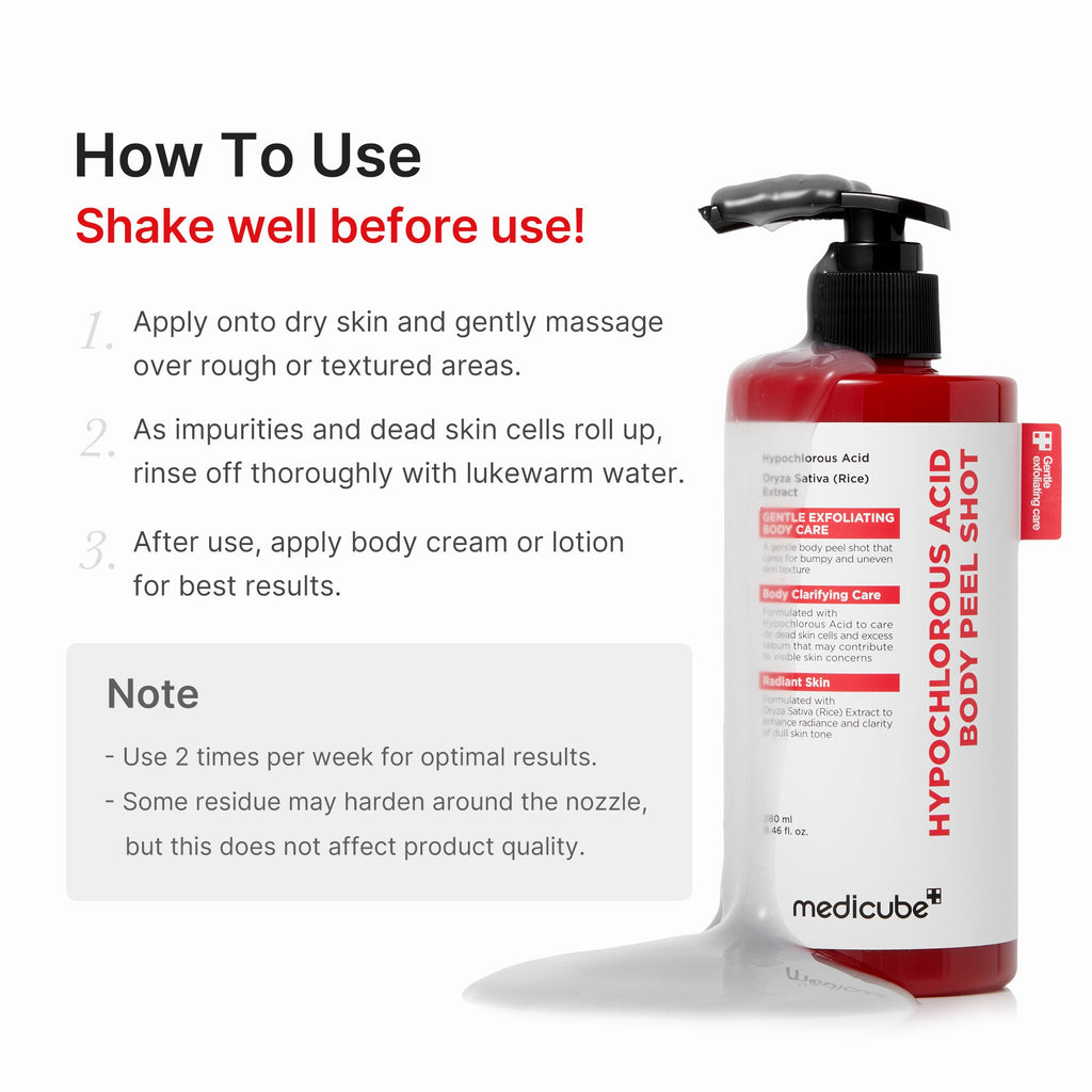Hypochlorous Acid Rice Body Peel Shot L2