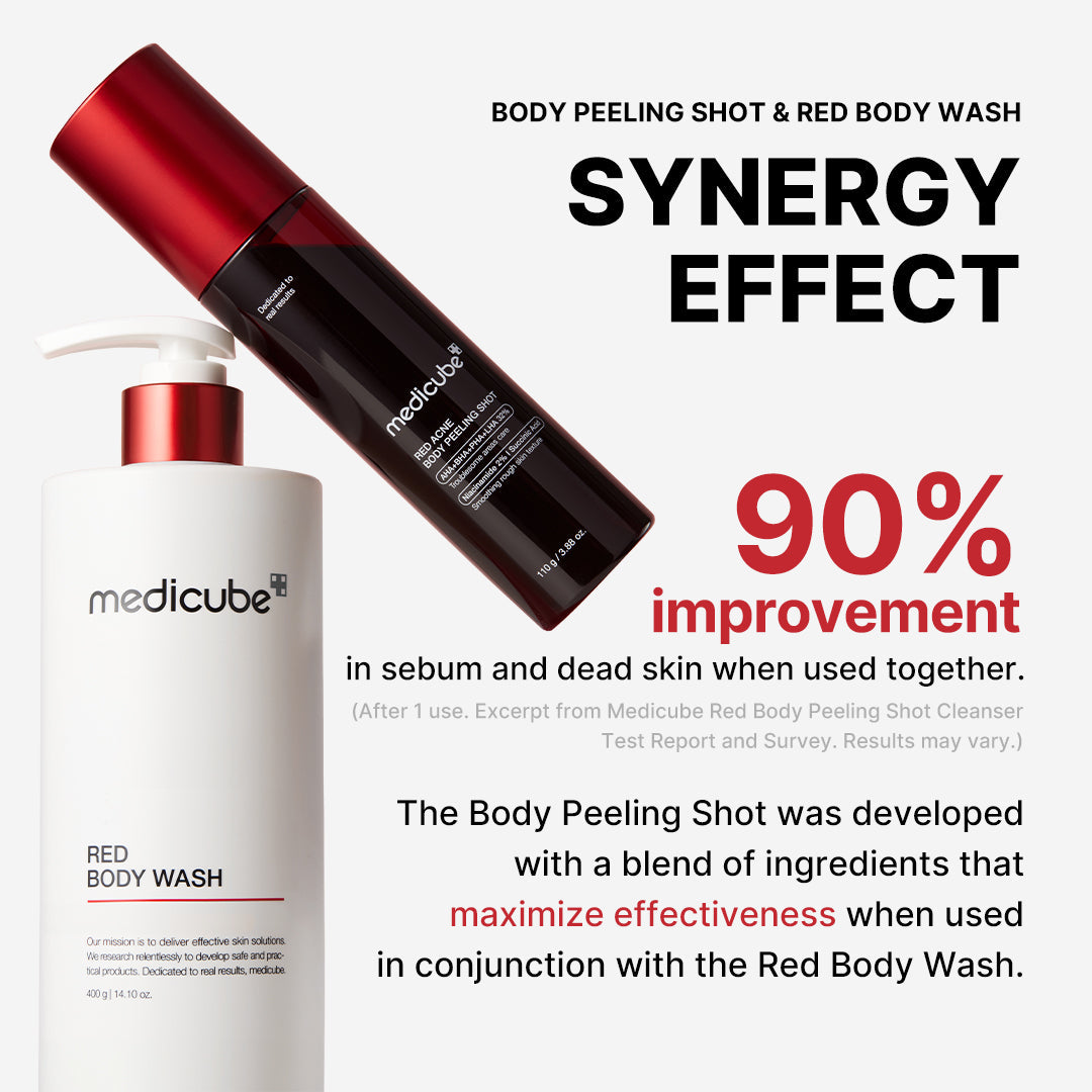 Red Body Peeling Shot Cleanser P6