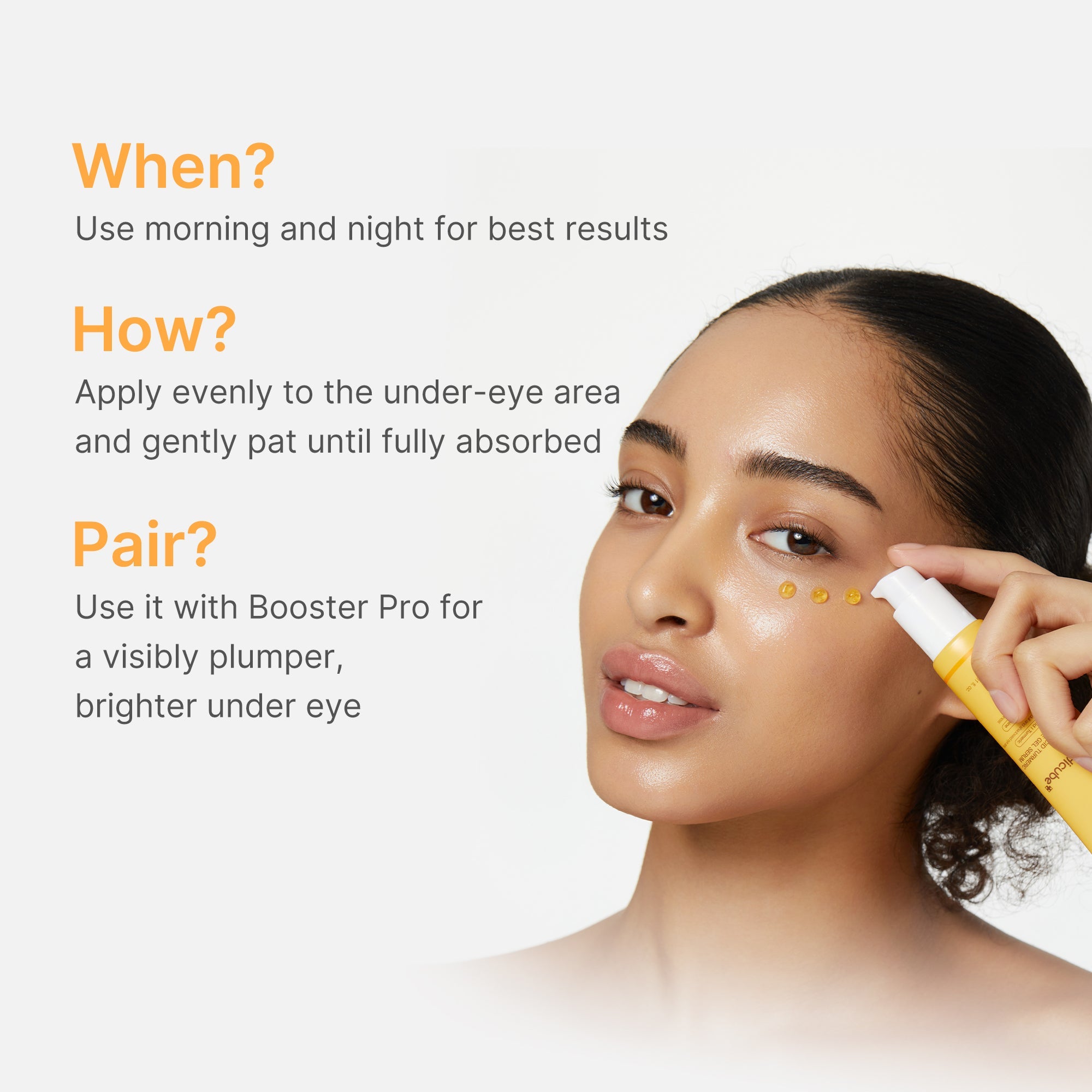 Kojic Acid Tumeric Eye Gel Serum R3