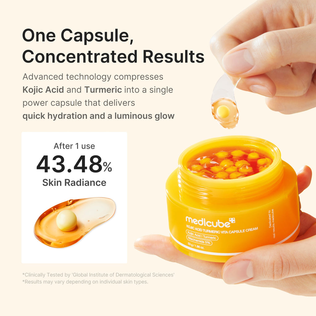 Kojic Acid Turmeric Vita Capsule Cream L9