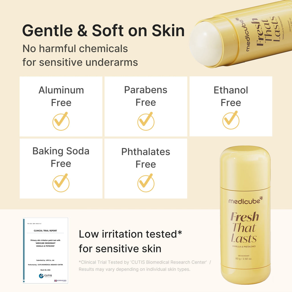 Kojic Acid Brightening Deodorant (Vanilla & Pistachio) Q3