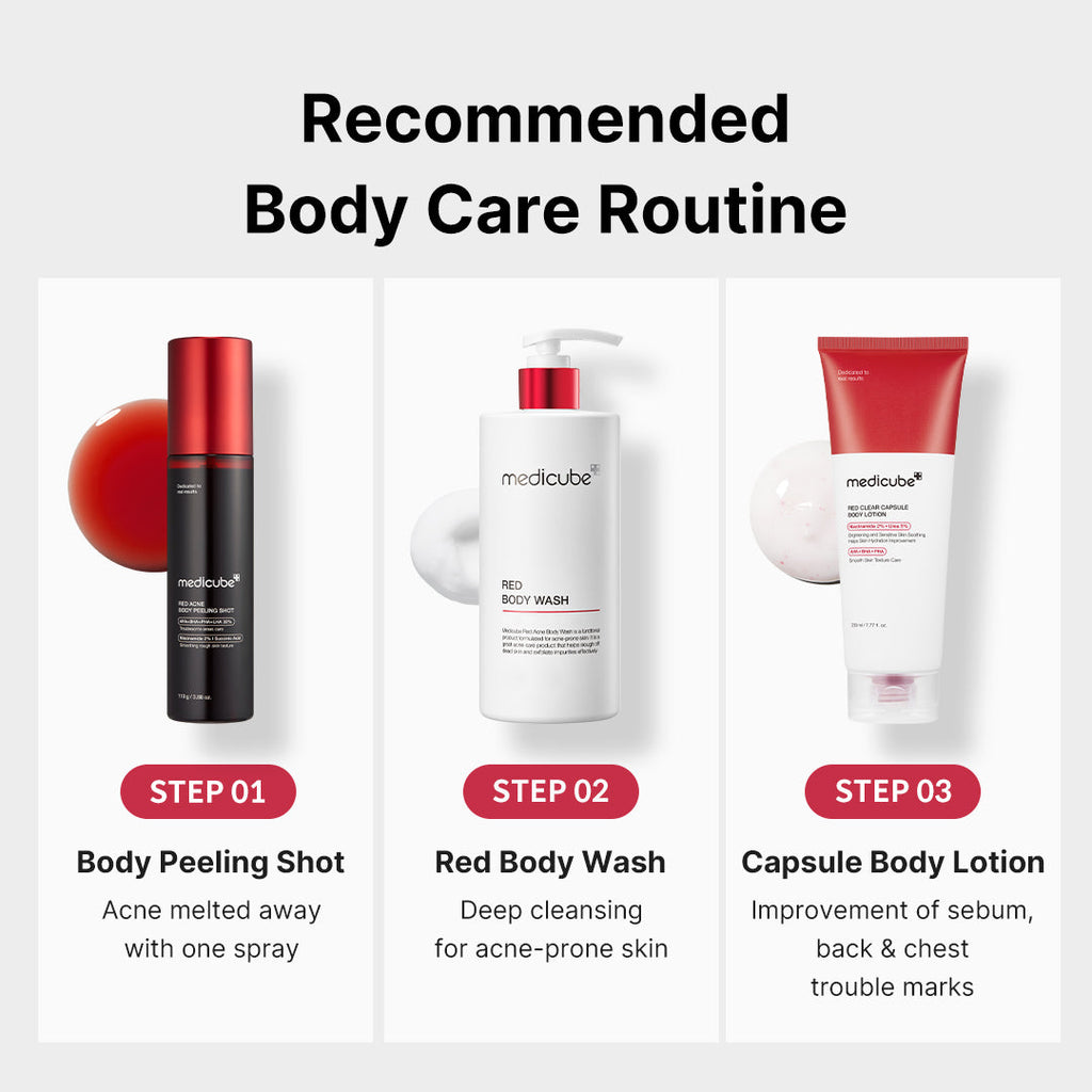 Red Body Peeling Shot Cleanser P6
