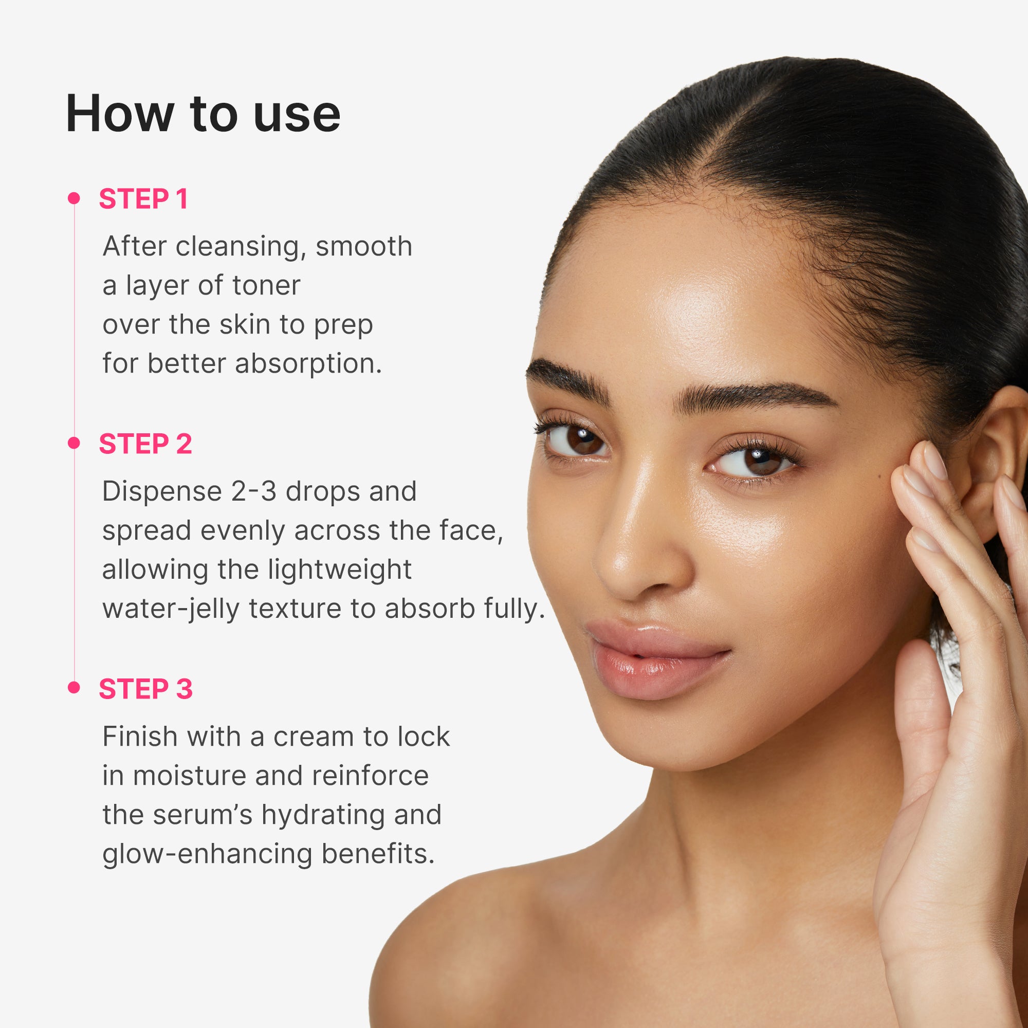 PDRN Pink Collagen Glow Jelly Serum E2