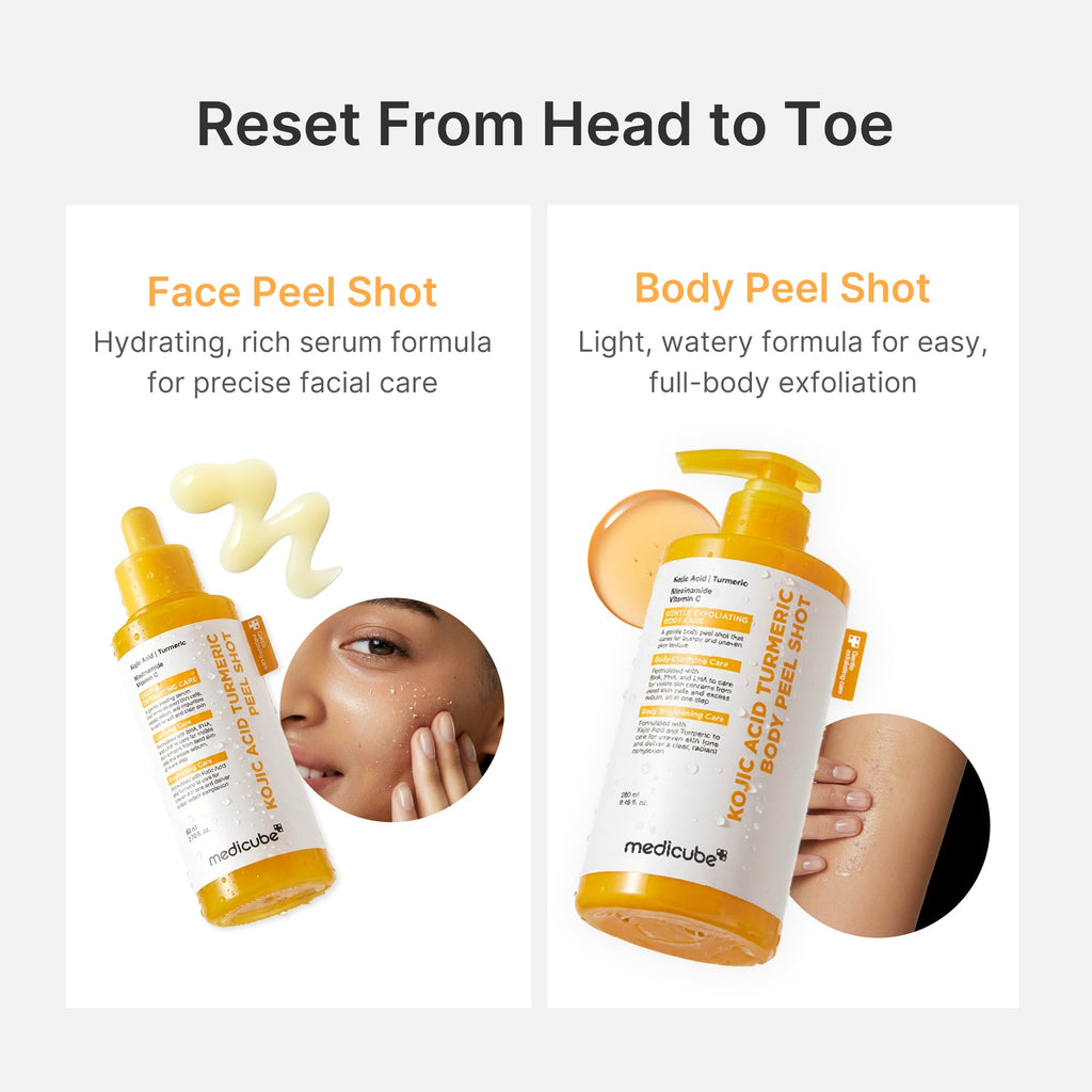 Kojic Acid Turmeric Body Peel Shot U5
