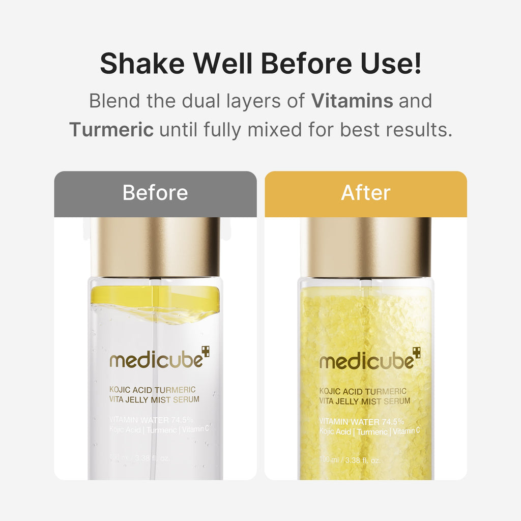 Kojic Acid Turmeric Vitamin Gold Jelly Mist Serum K3