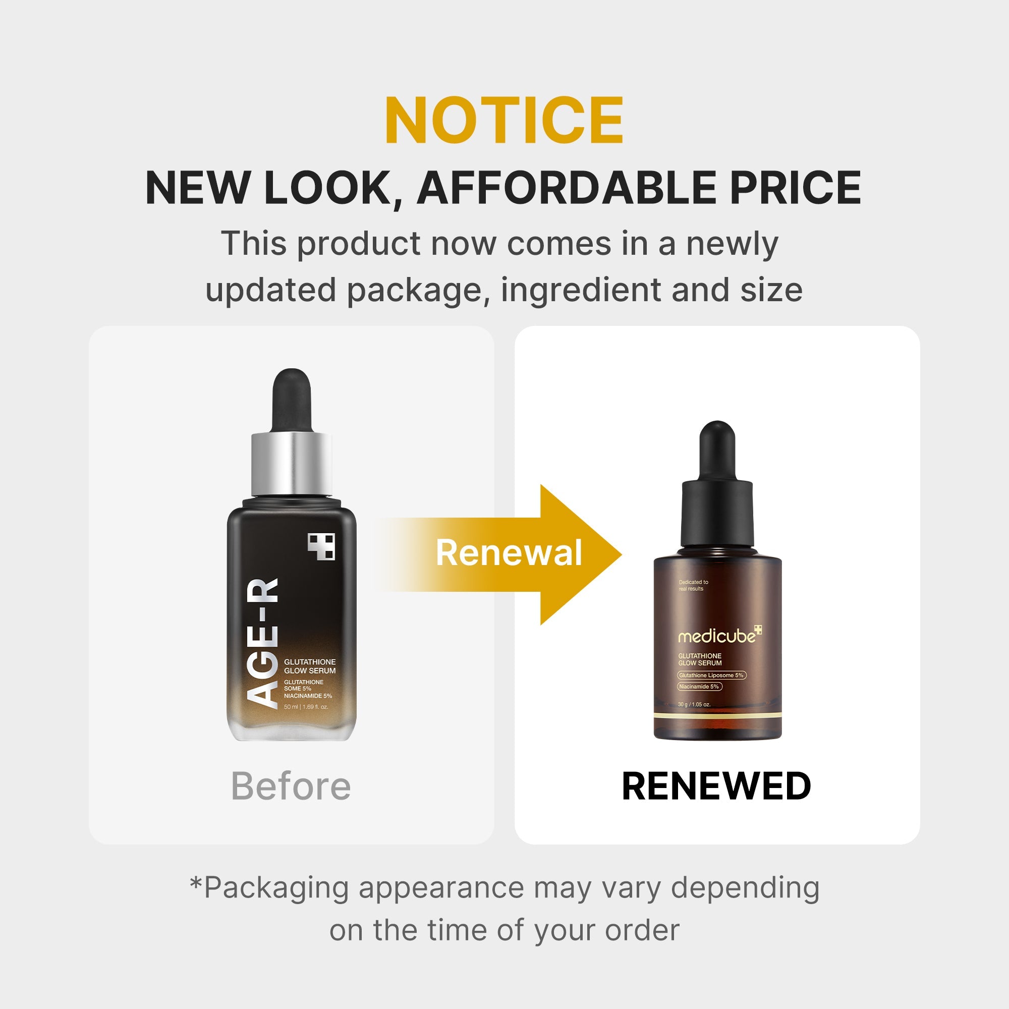 AGE-R Glutathione Glow Serum H7