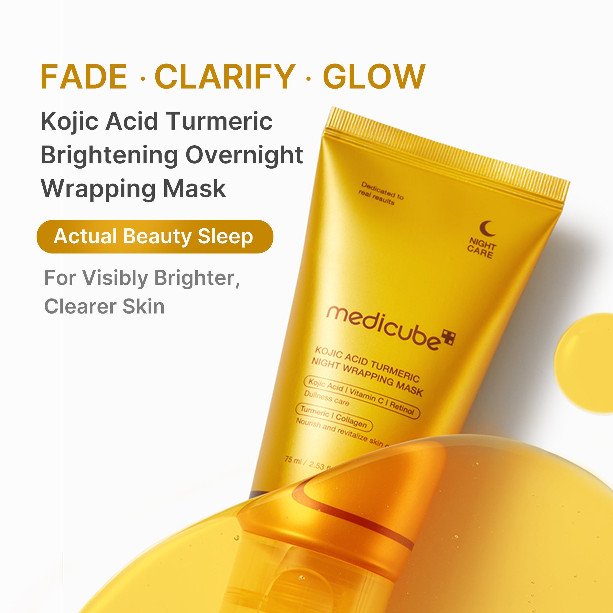 Kojic Acid Turmeric Overnight Wrapping Mask O5