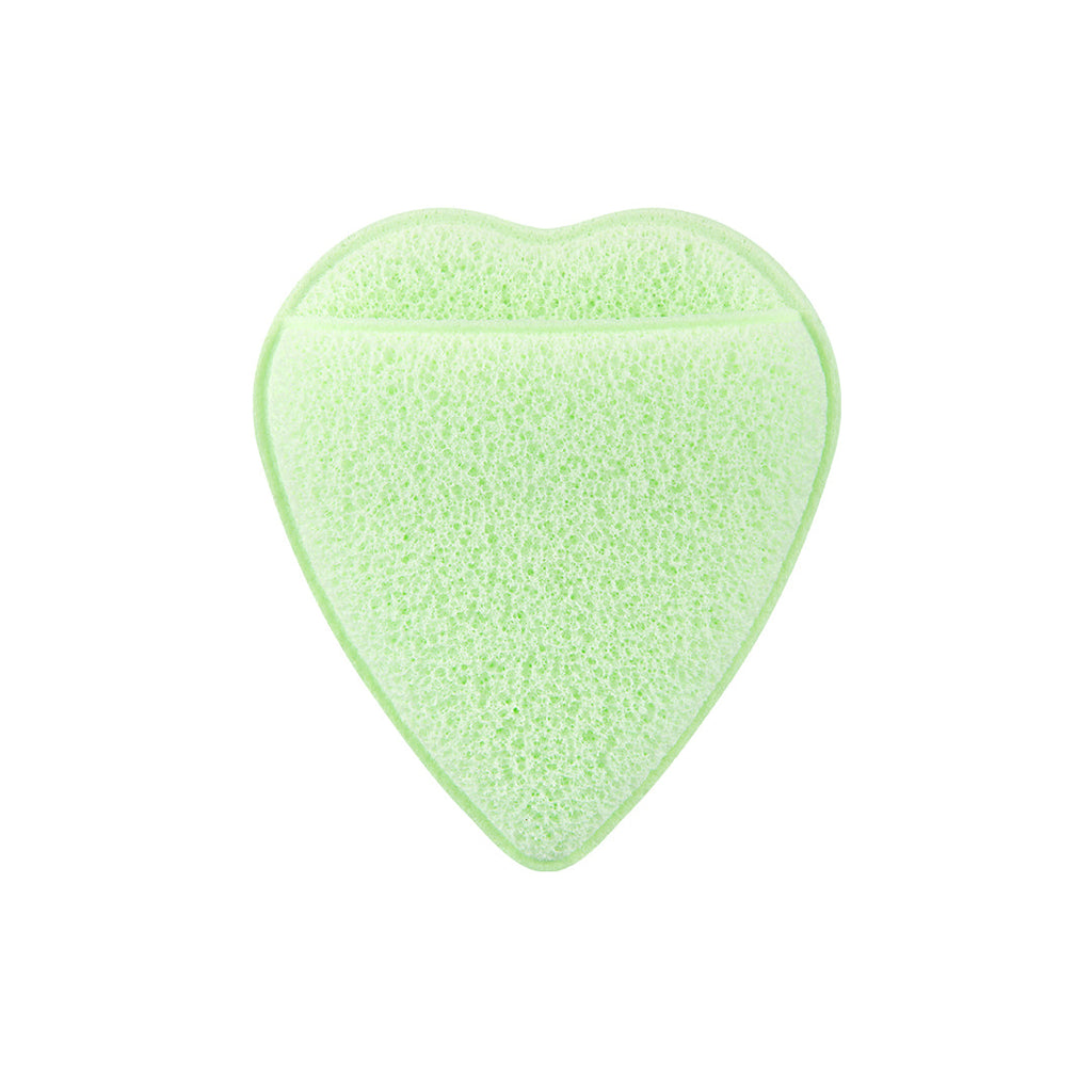 Clover Heart Facial Sponge Z0