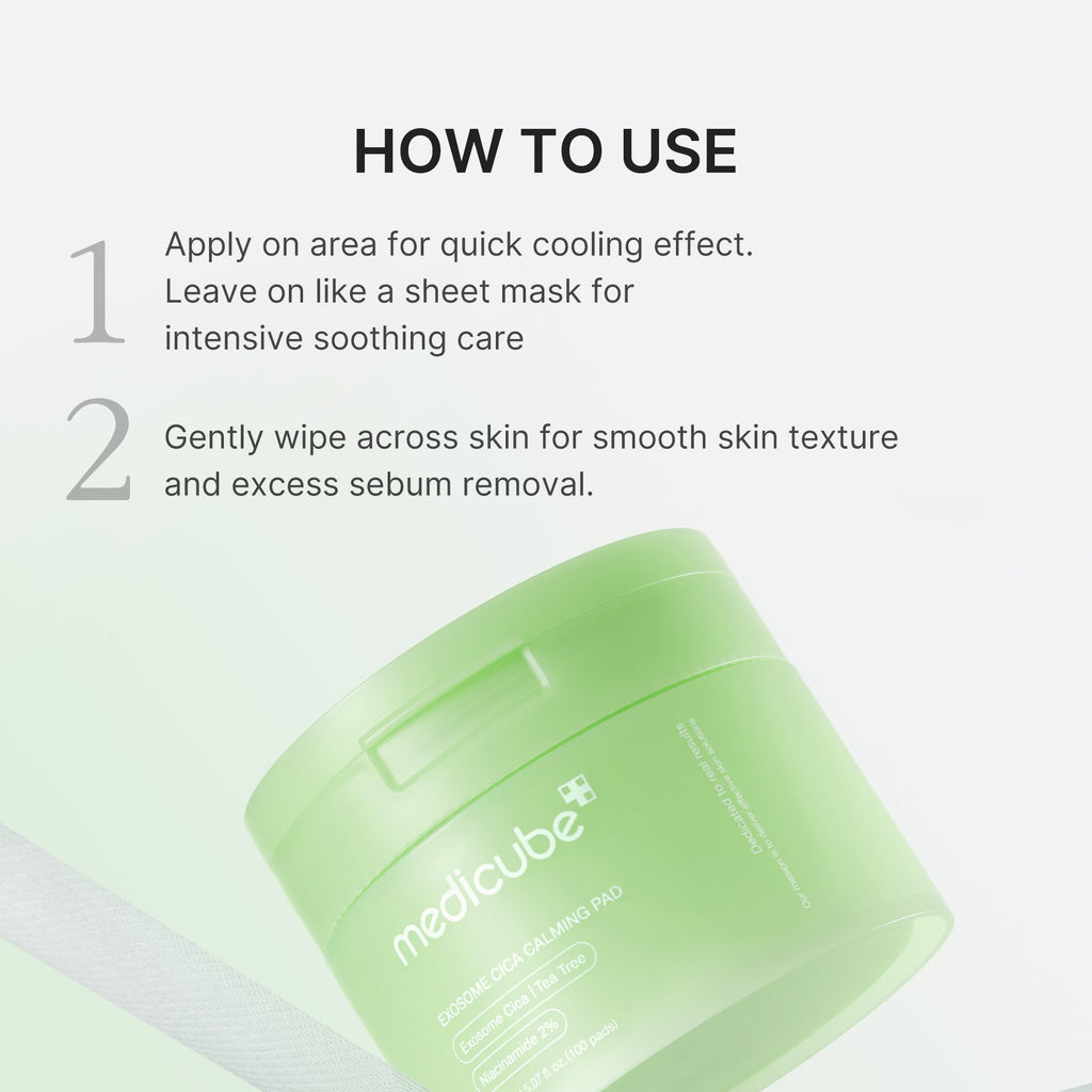 Exosome Cica Calming Toner Pads A5
