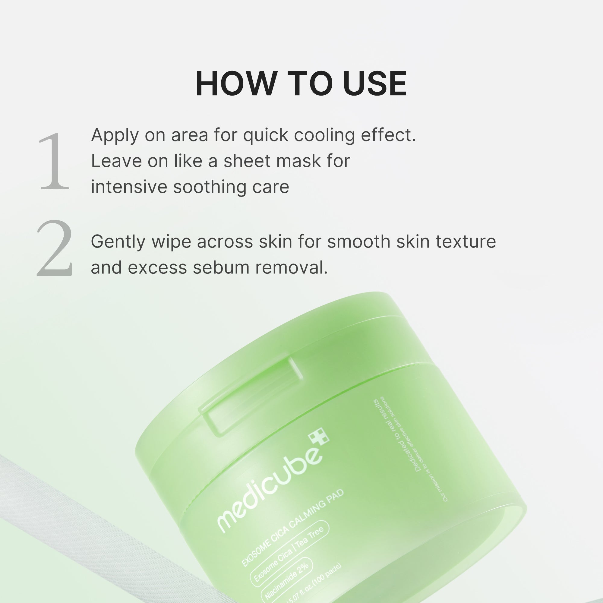 Exosome Cica Calming Toner Pads A5