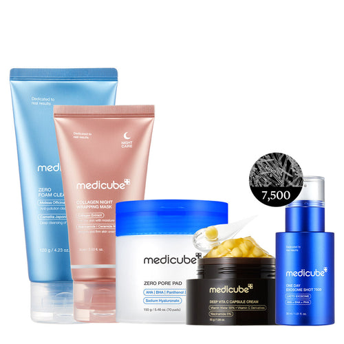 Affordable Glass Glow 7-Day Skincare Set W2