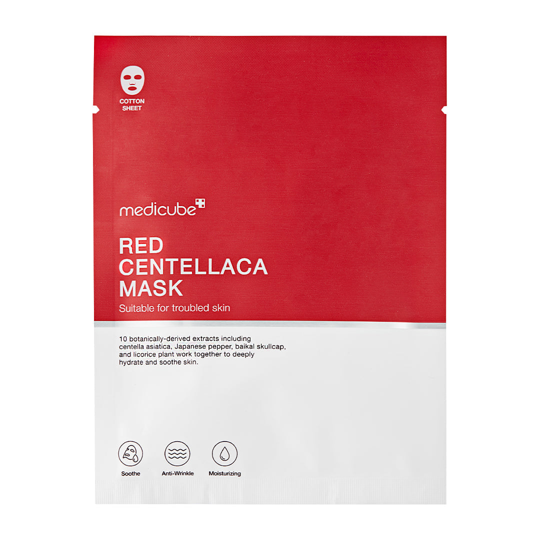 Red Centellaca Mask W4