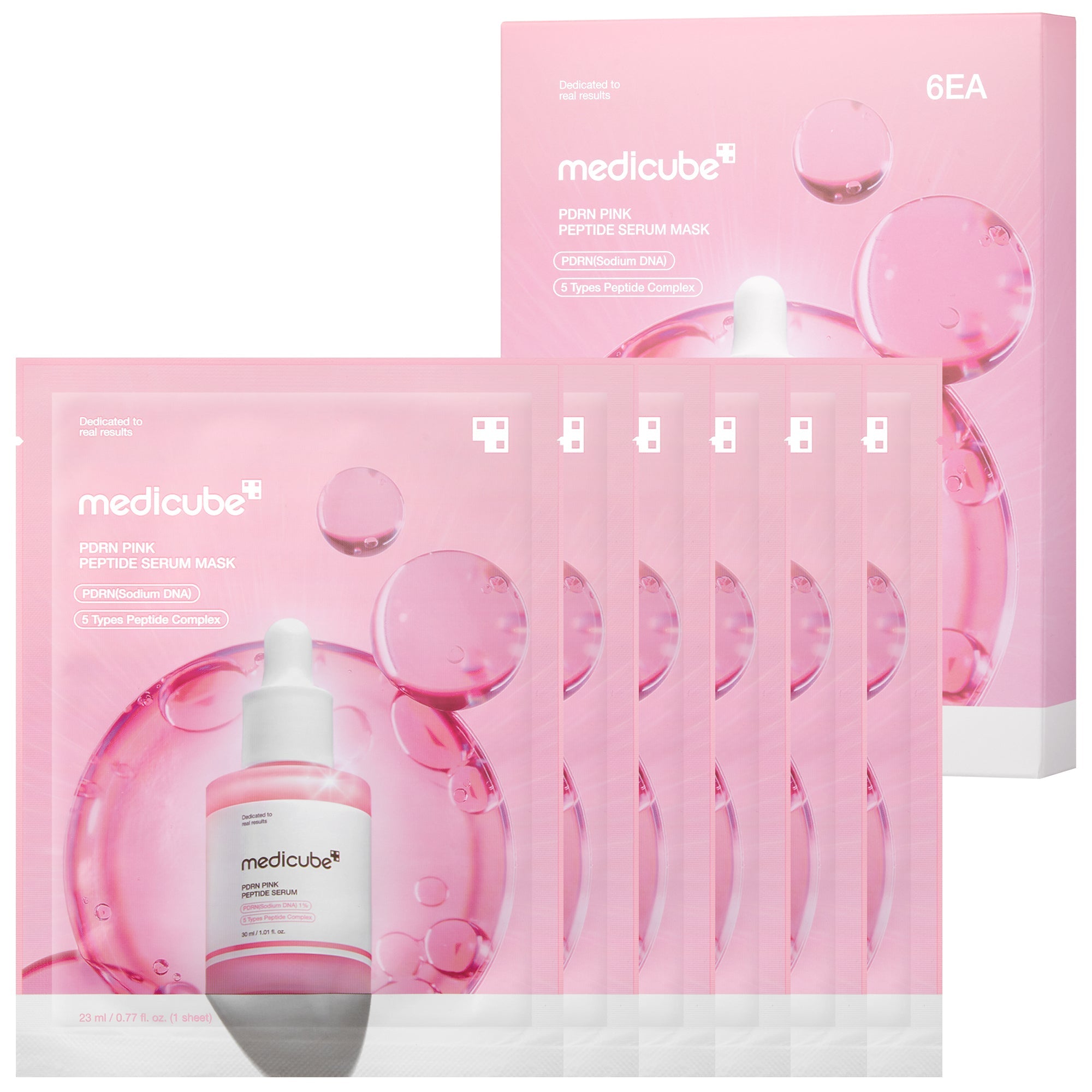 PDRN Pink Peptide Ampoule Mask R7