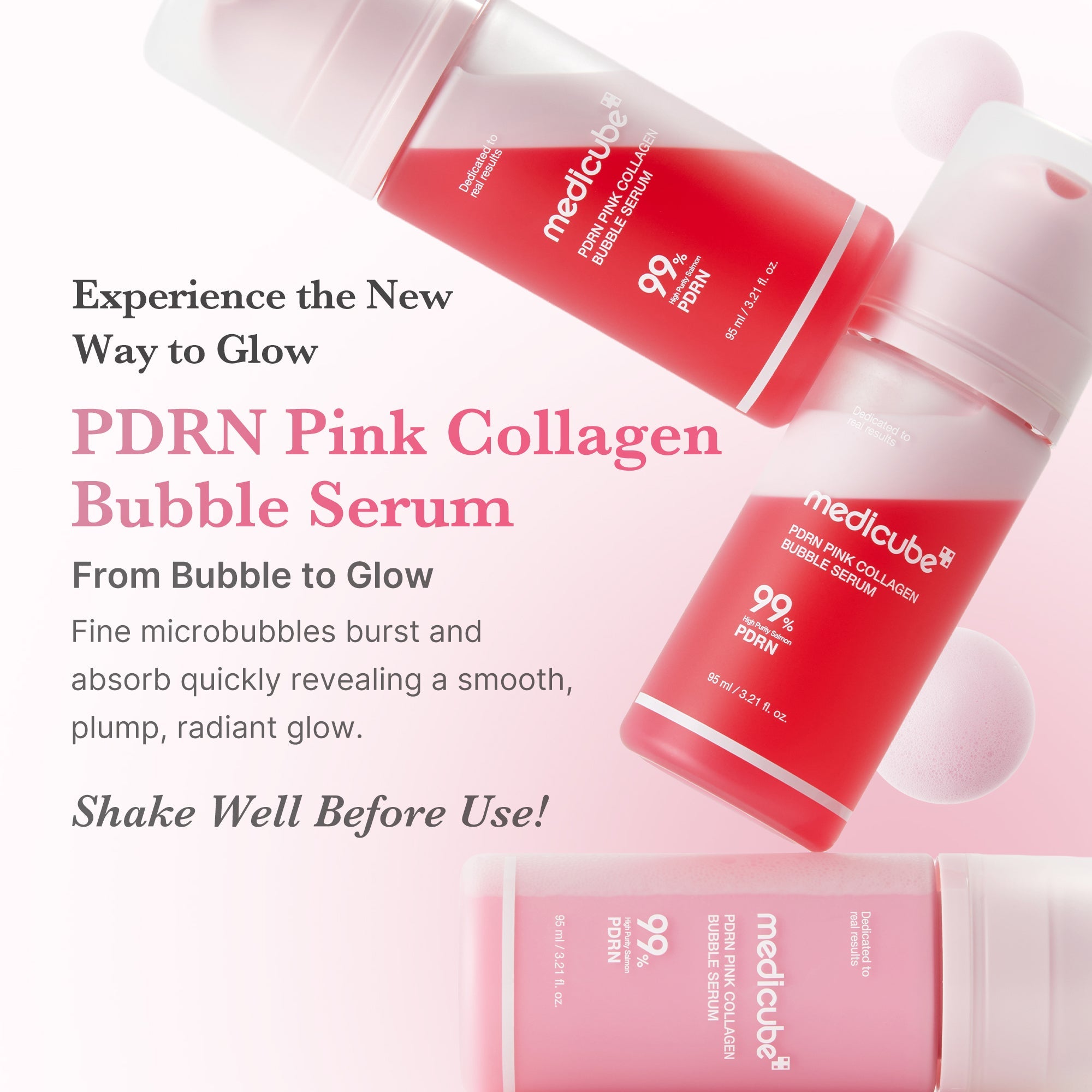 PDRN Pink Collagen Bubble Serum J1