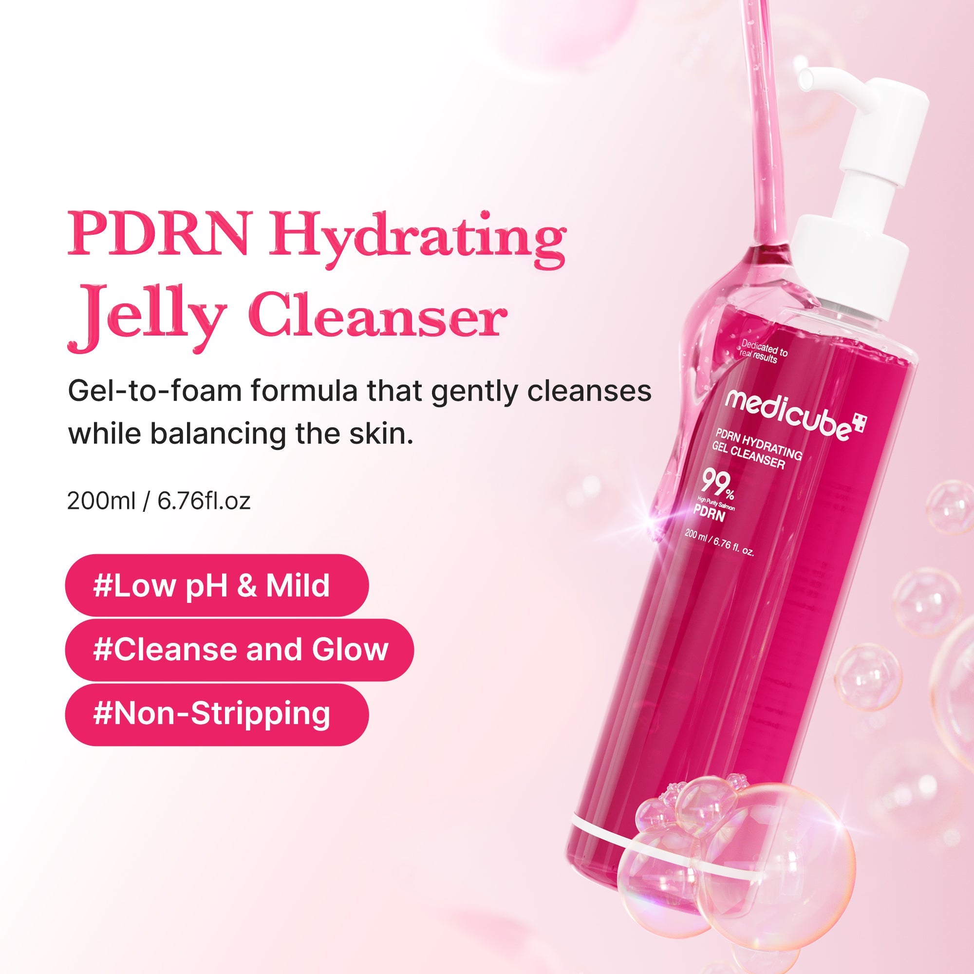 PDRN Pink Gel Cleanser C2