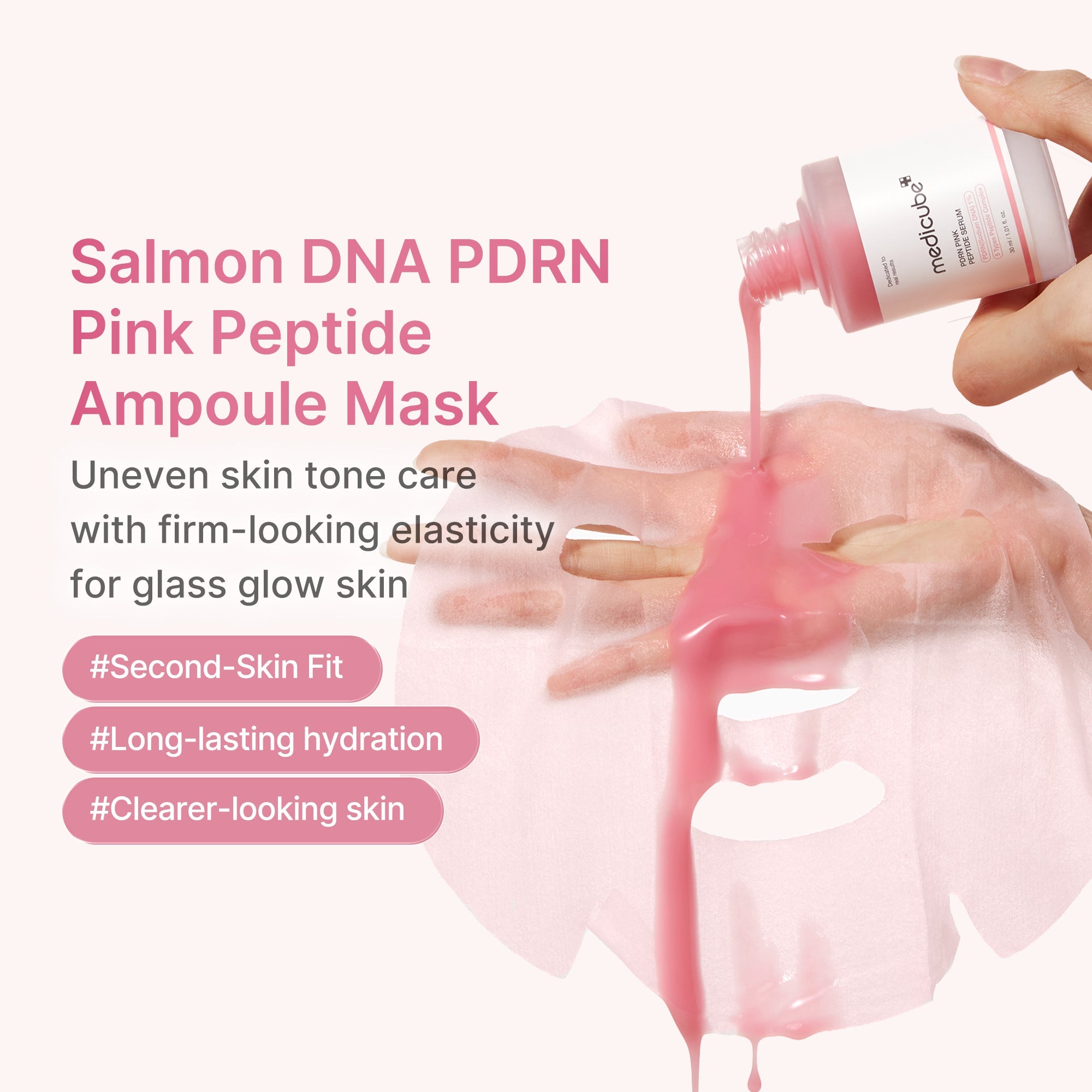PDRN Pink Peptide Ampoule Mask R7