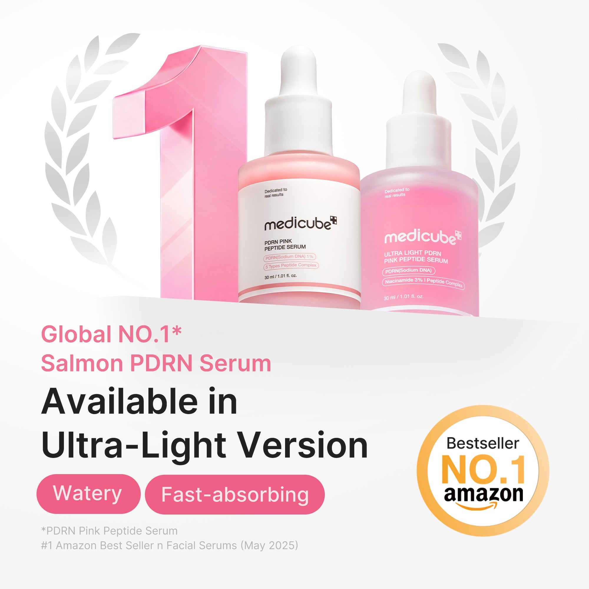 Ultra Light PDRN Pink Peptide Serum O1