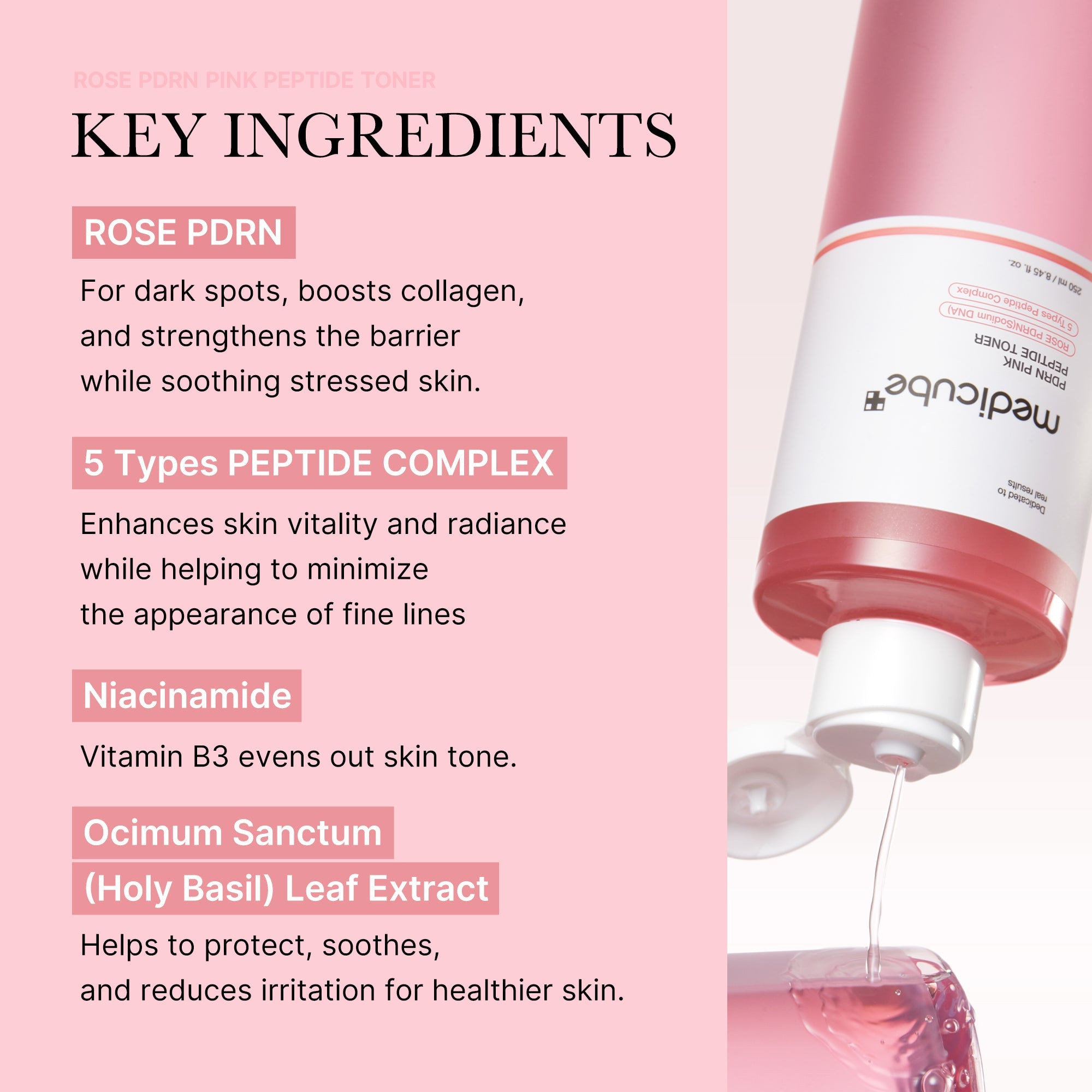 PDRN Pink Peptide Toner U5
