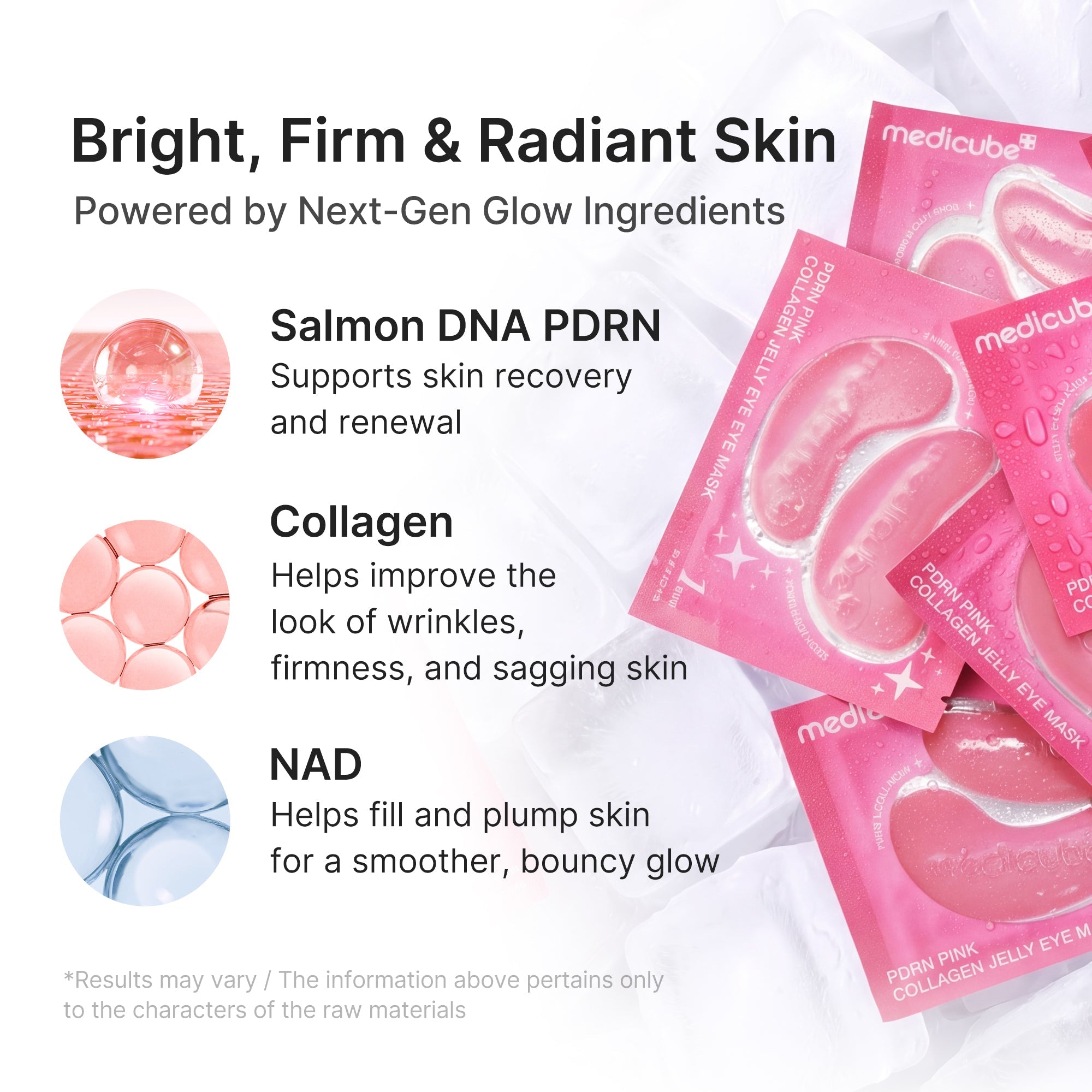 PDRN Pink Collagen Jelly Eye Mask Y4