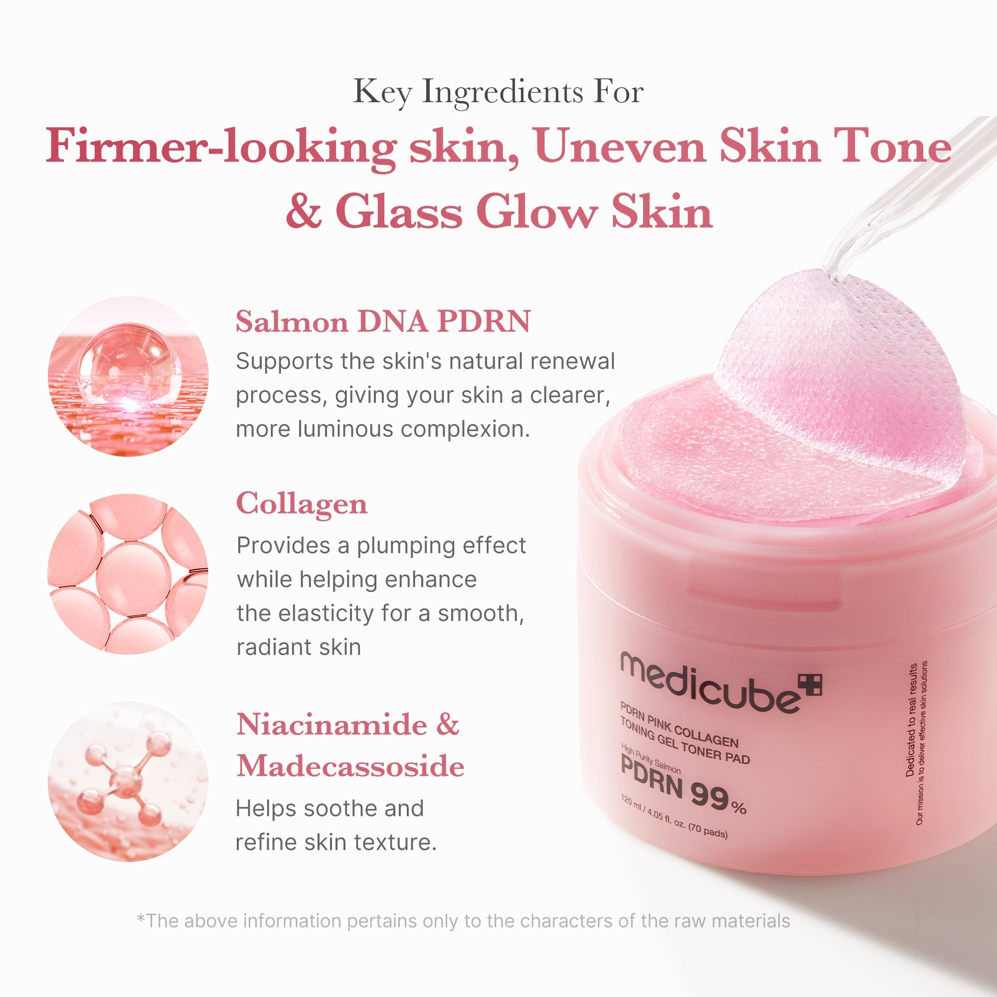 PDRN Pink Collagen Gel Toner Pad Z4
