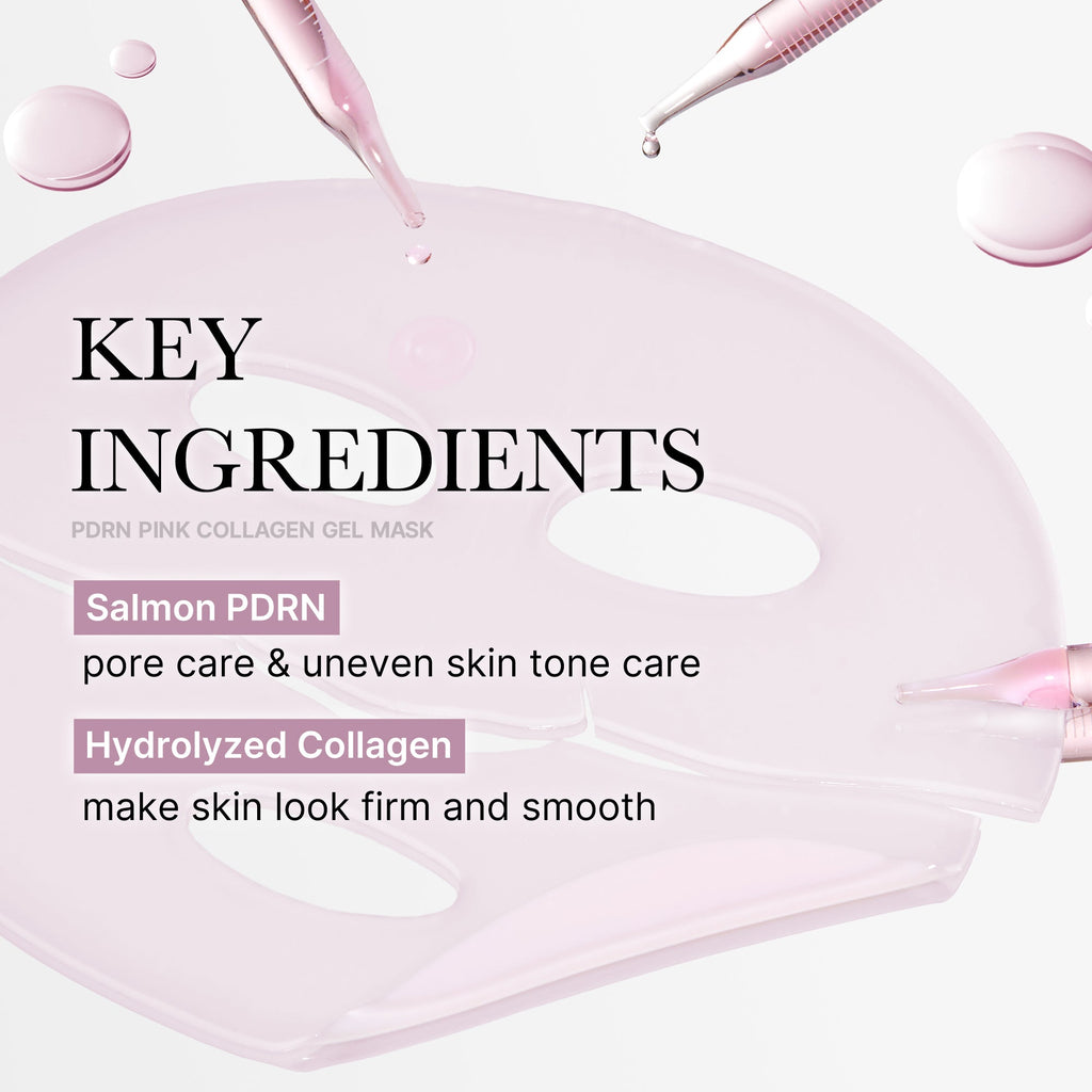 Salmon PDRN Pink Collagen Jelly Gel Mask P9
