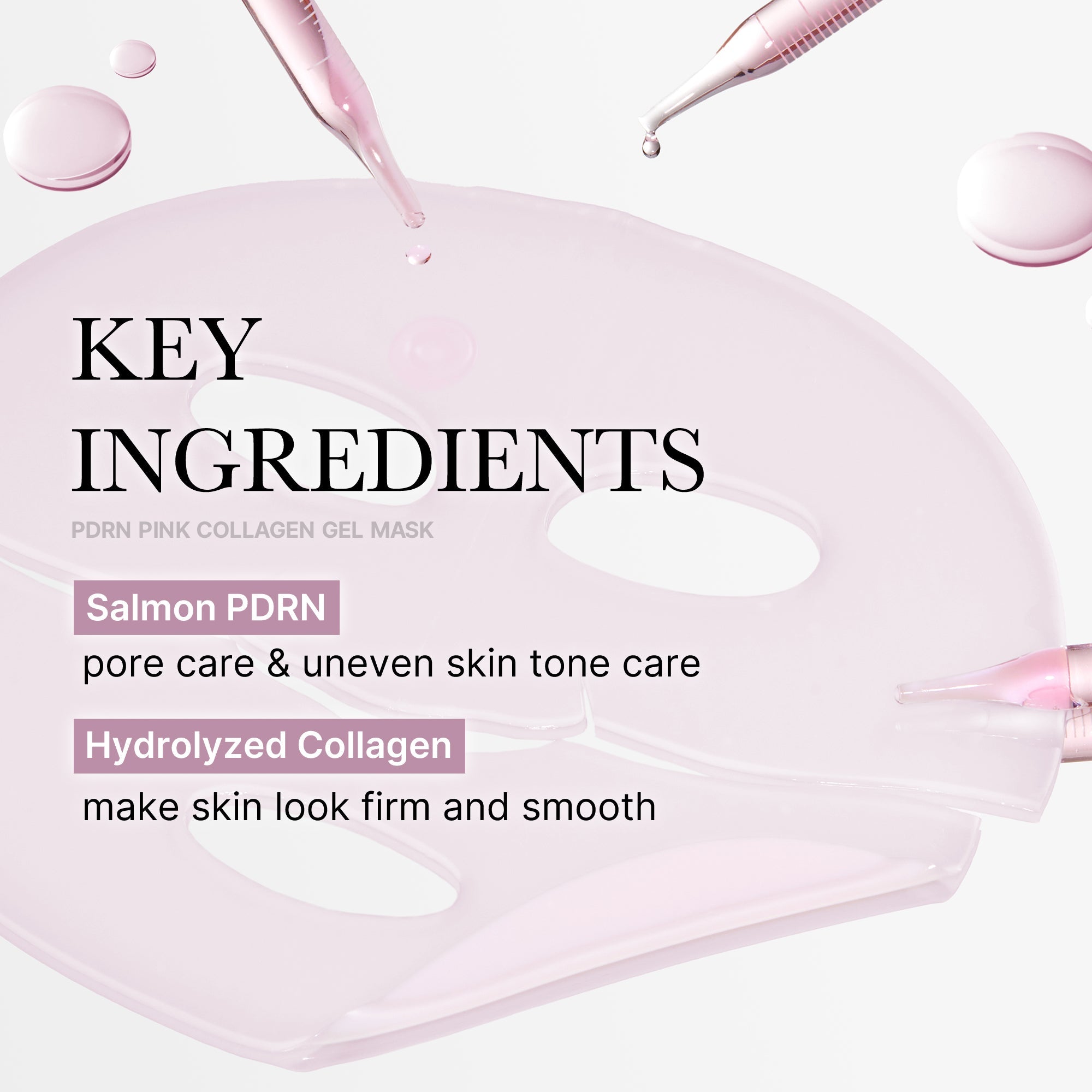 Salmon PDRN Pink Collagen Jelly Gel Mask P9