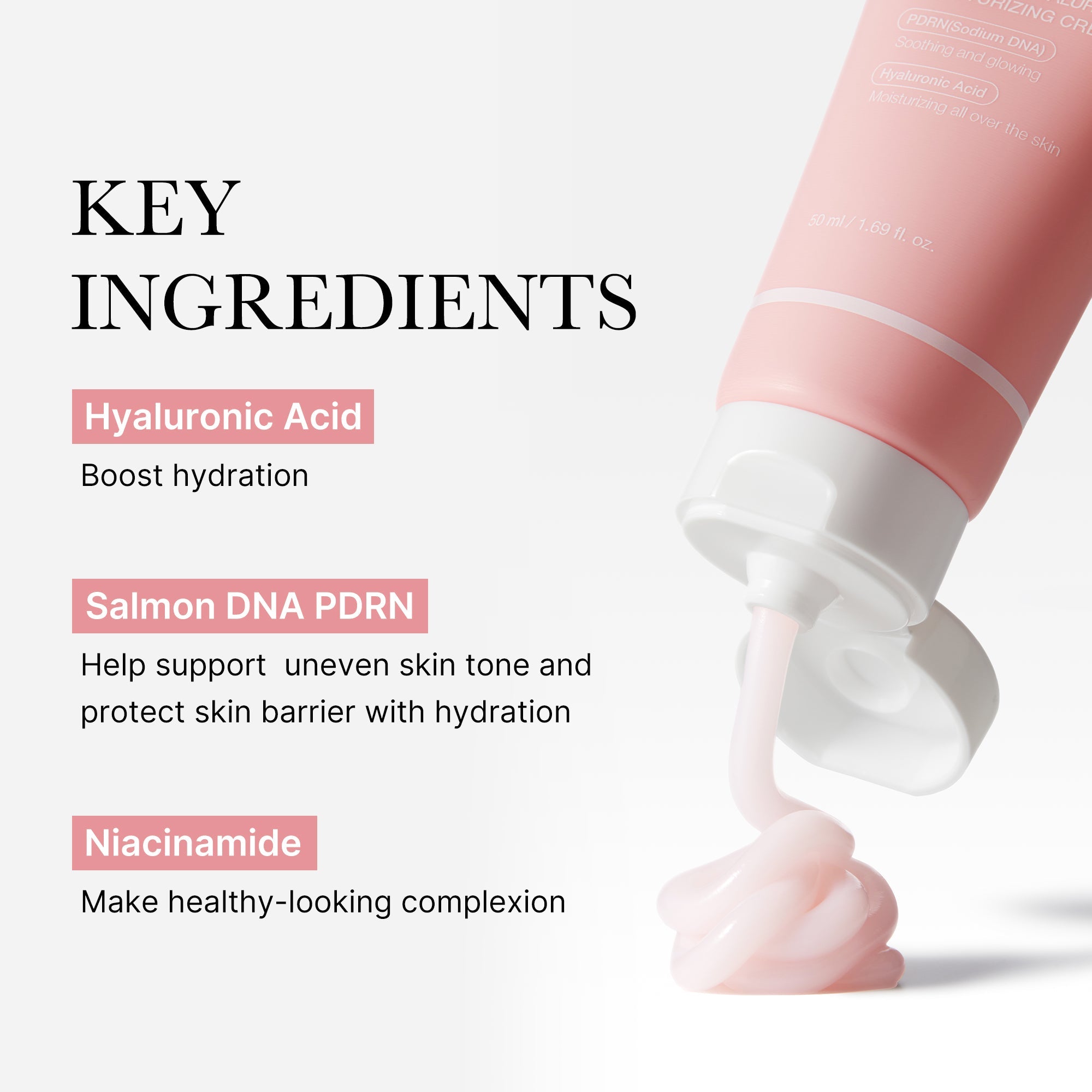 PDRN Pink Peptide Cream H9