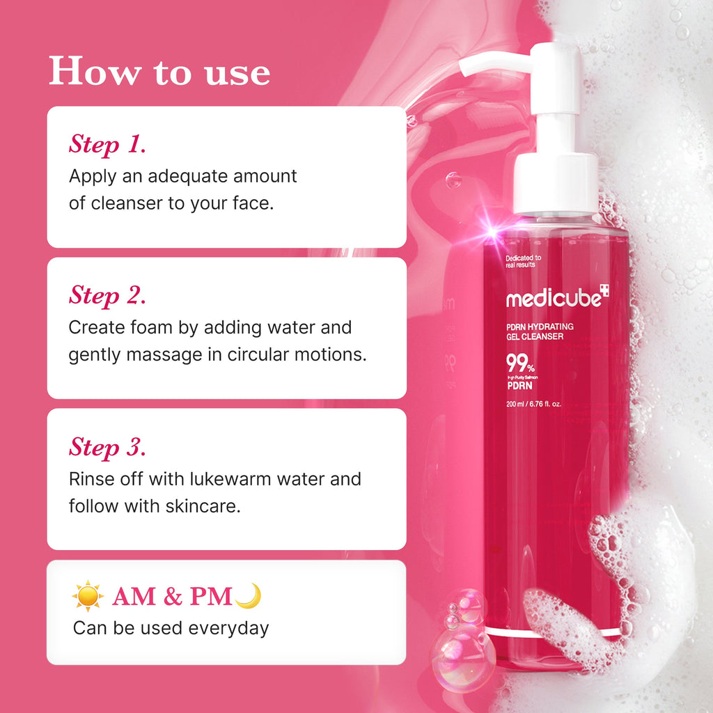 PDRN Pink Gel Cleanser C2