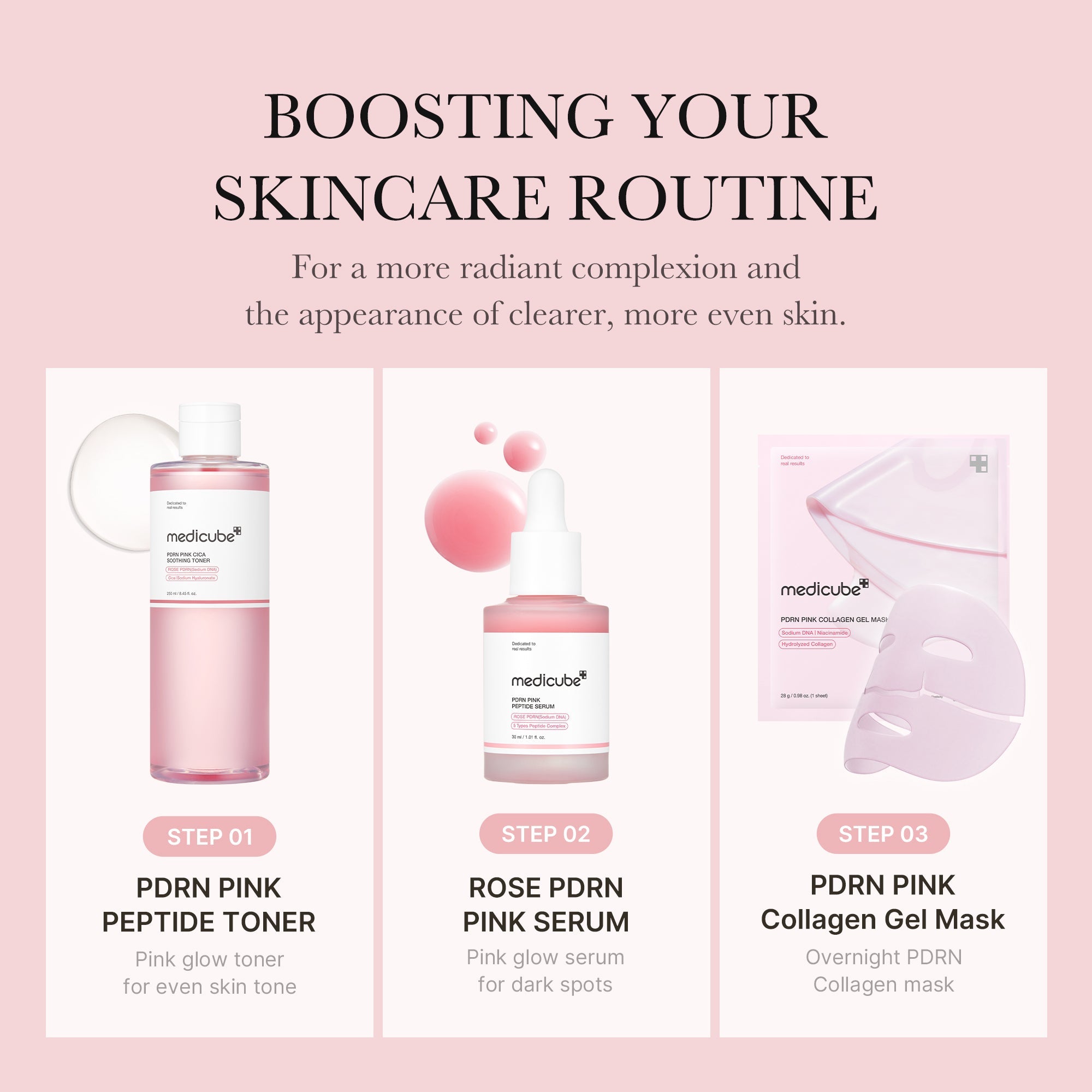 PDRN Pink Peptide Toner U5