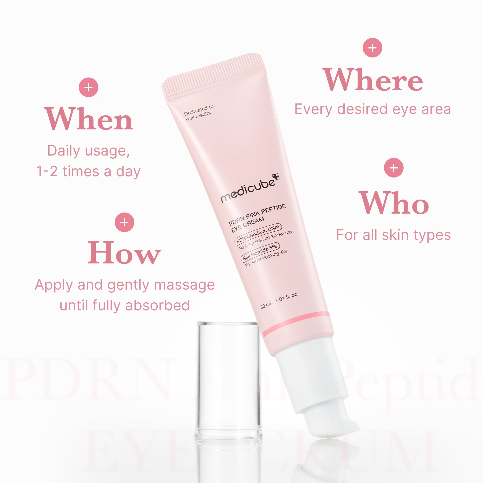 PDRN Pink Peptide Eye Cream J1