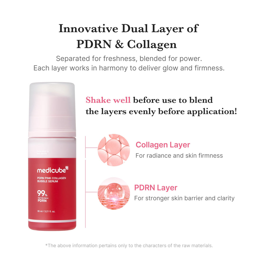 PDRN Pink Collagen Bubble Serum J1