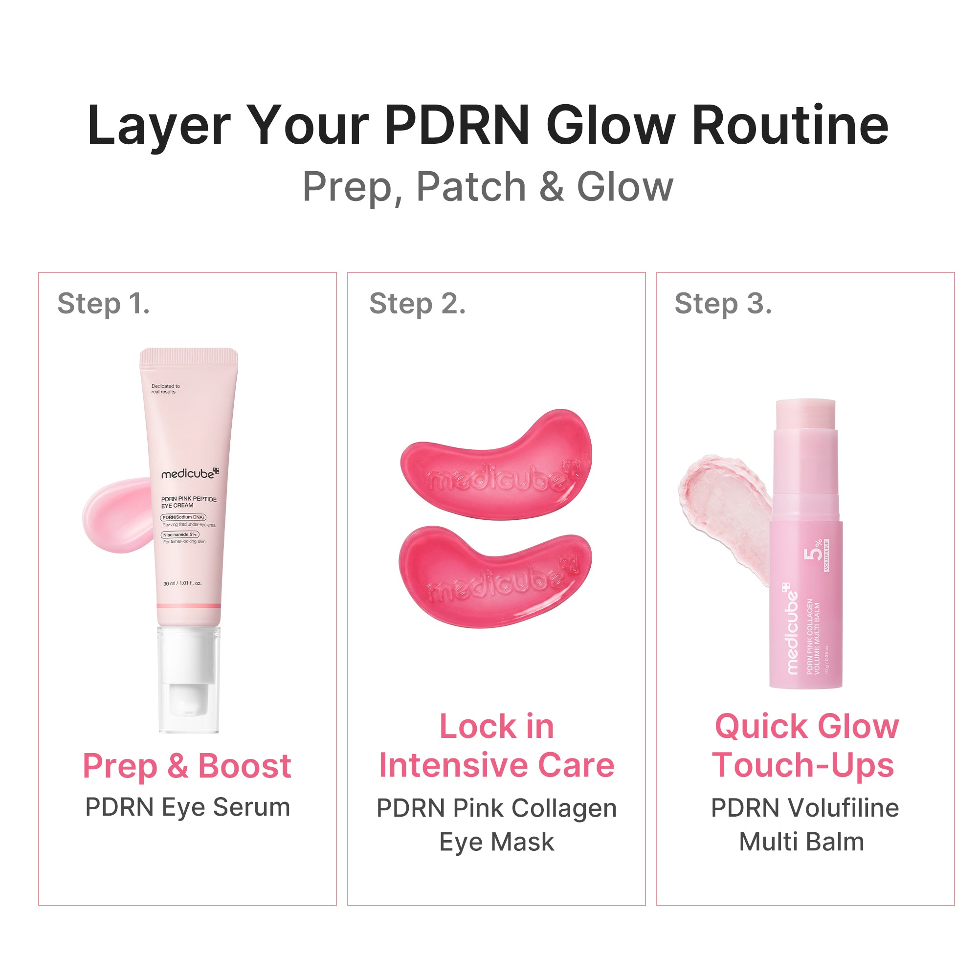 PDRN Pink Collagen Jelly Eye Mask Y4