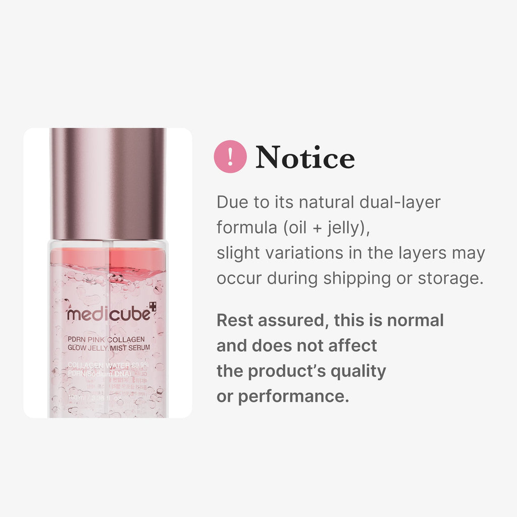 PDRN Pink Collagen Glow Jelly Mist Serum R9