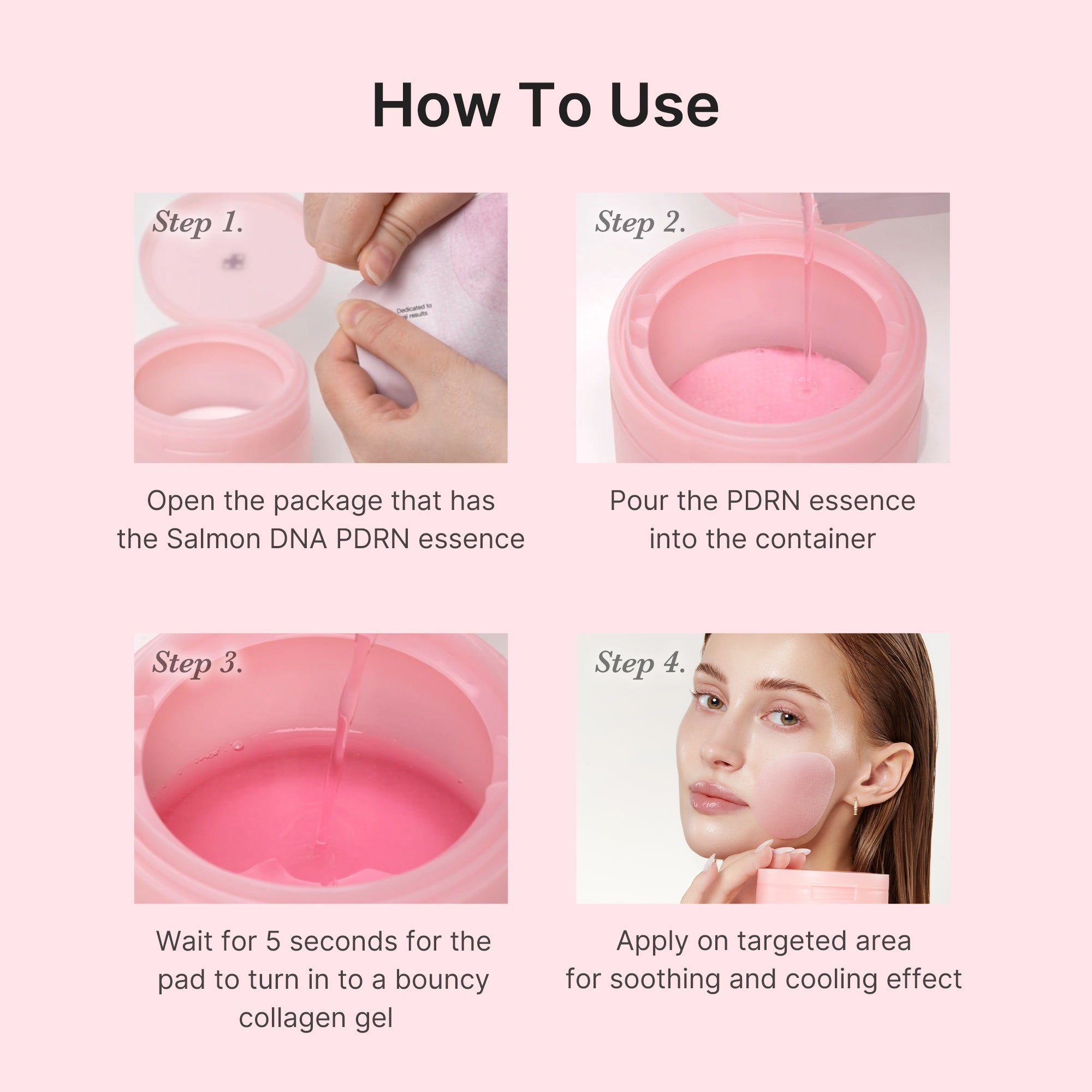 PDRN Pink Collagen Gel Toner Pad P3