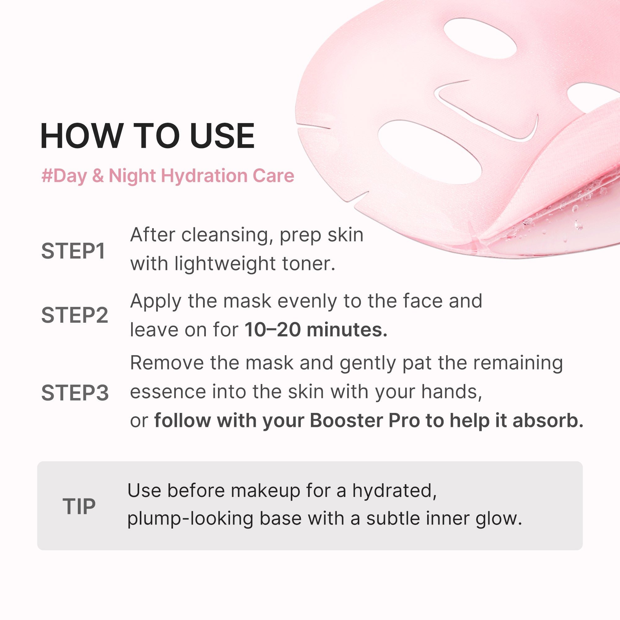 PDRN Pink Peptide Ampoule Mask R7